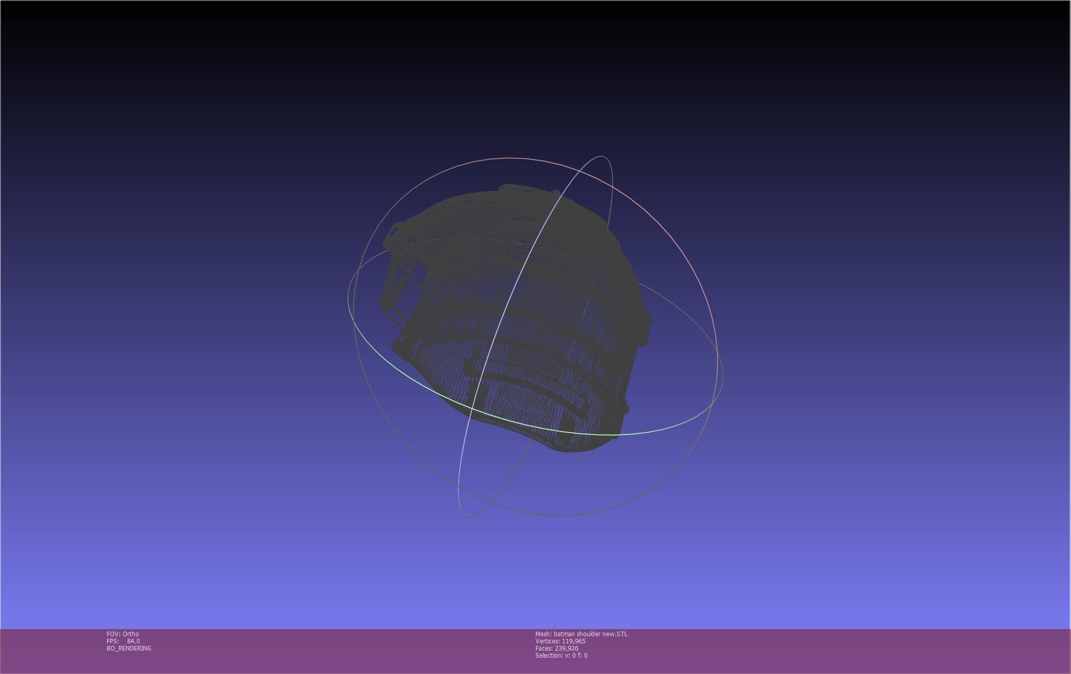 New Batman Shoulder Final Updated Printable Model 3D print model_124