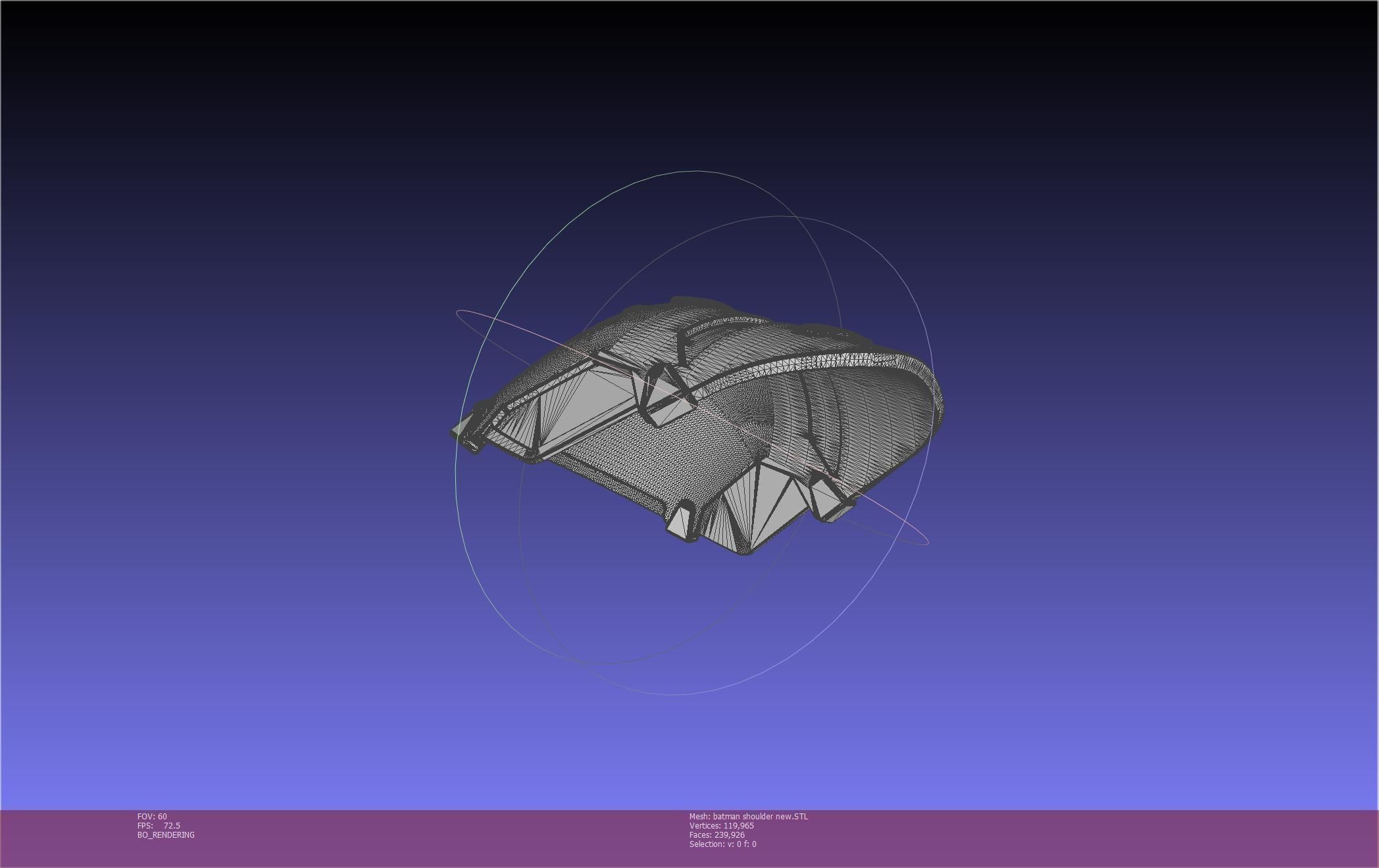 New Batman Shoulder Final Updated Printable Model 3D print model_103