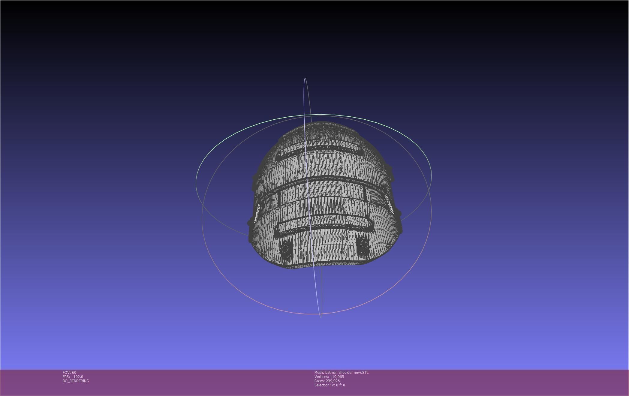 New Batman Shoulder Final Updated Printable Model 3D print model_109