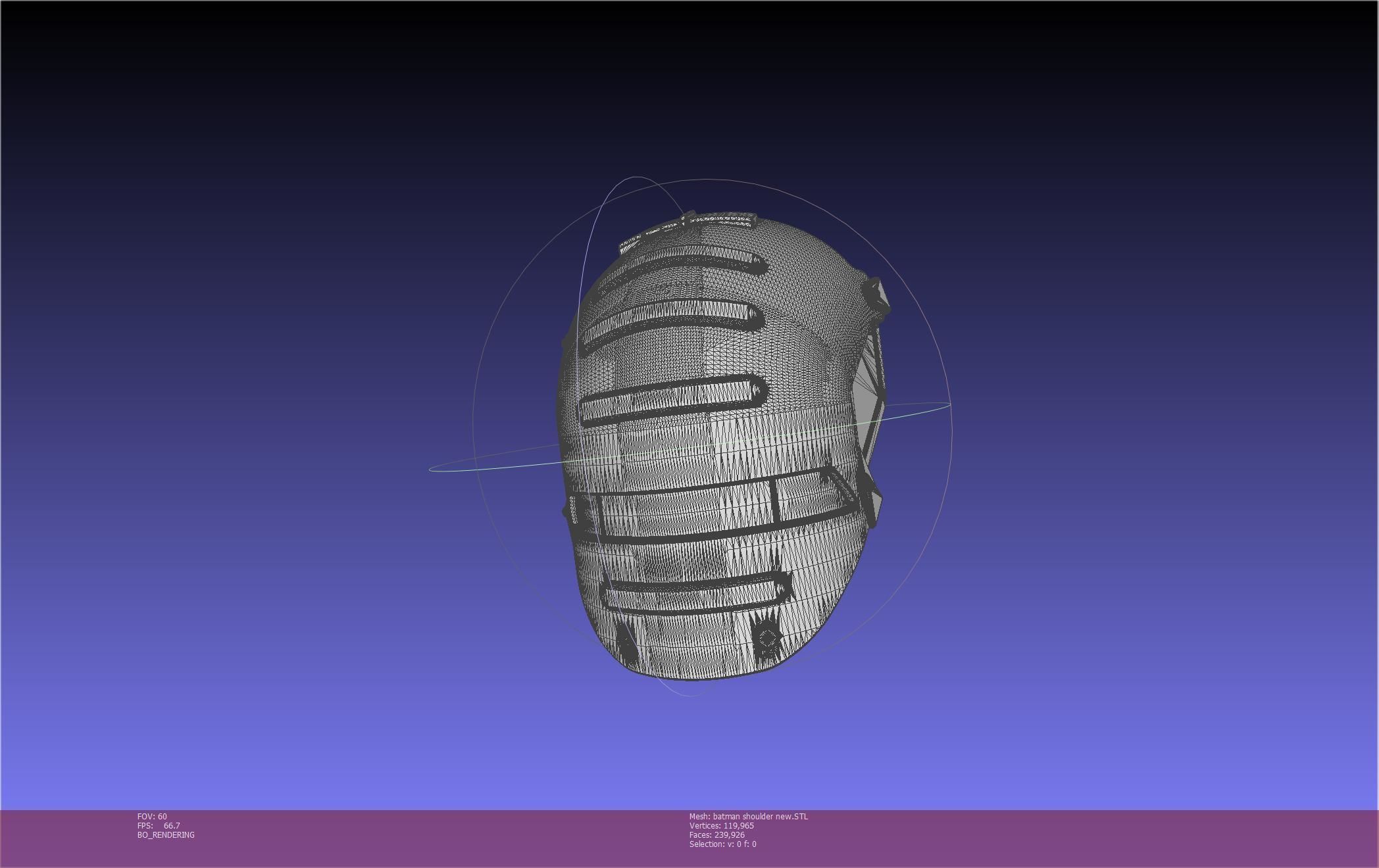 New Batman Shoulder Final Updated Printable Model 3D print model_94