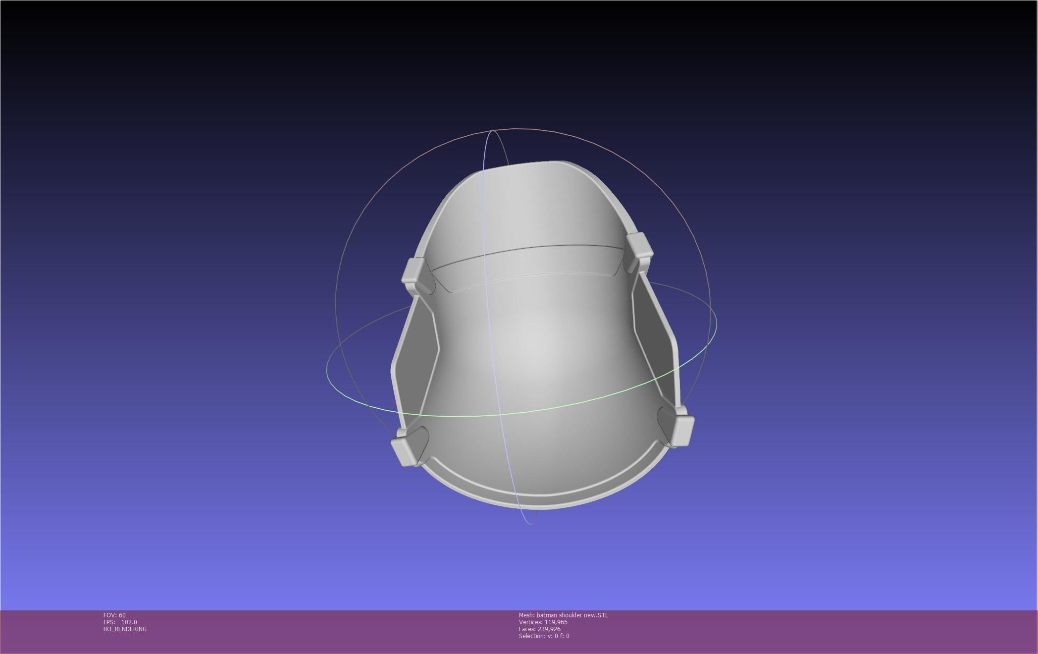 New Batman Shoulder Final Updated Printable Model 3D print model_20