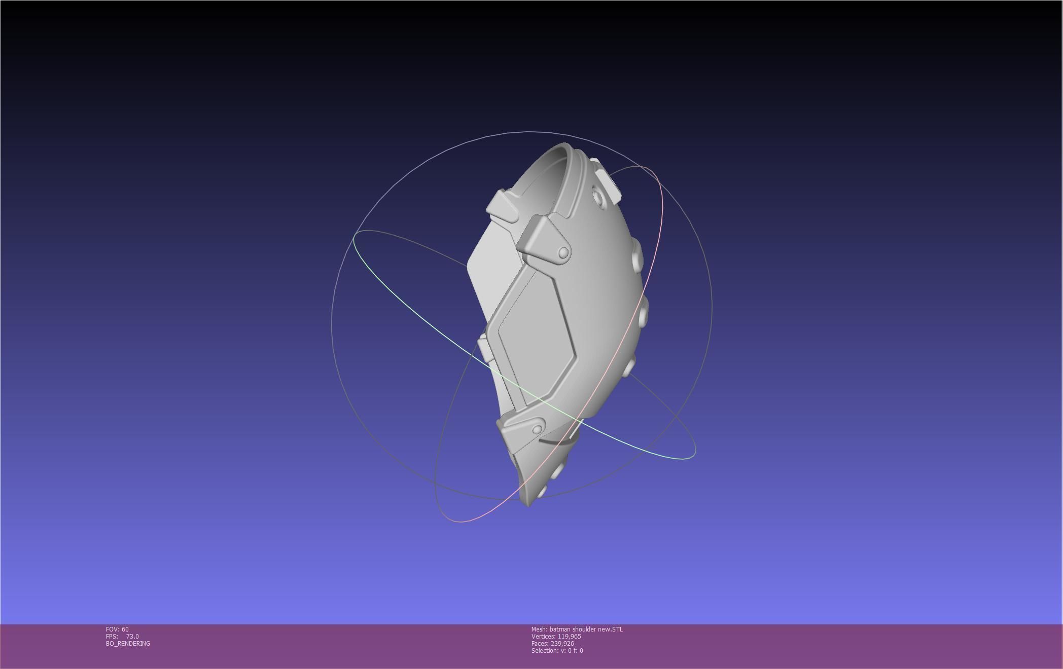 New Batman Shoulder Final Updated Printable Model 3D print model_28