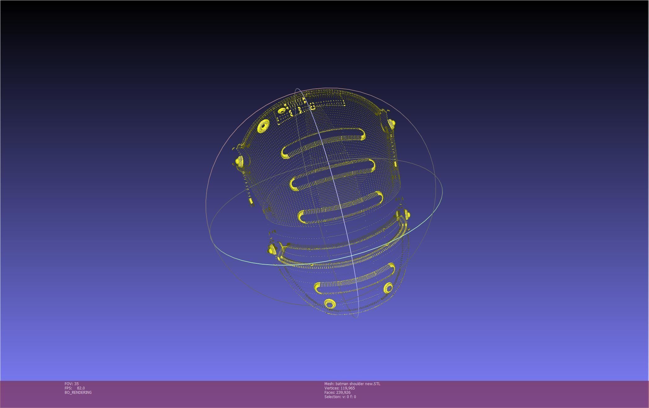 New Batman Shoulder Final Updated Printable Model 3D print model_143