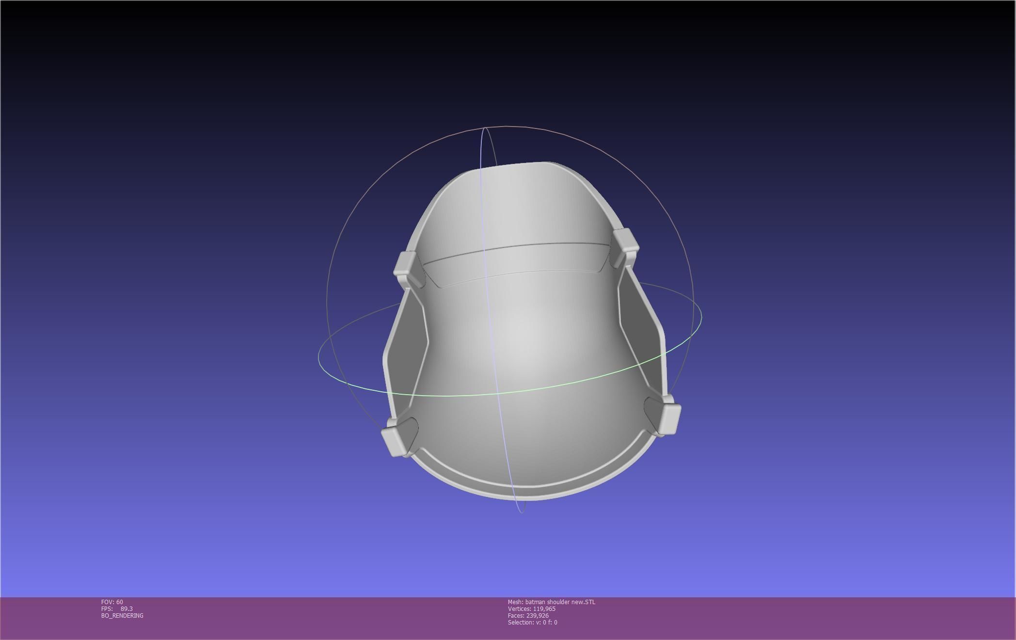 New Batman Shoulder Final Updated Printable Model 3D print model_21