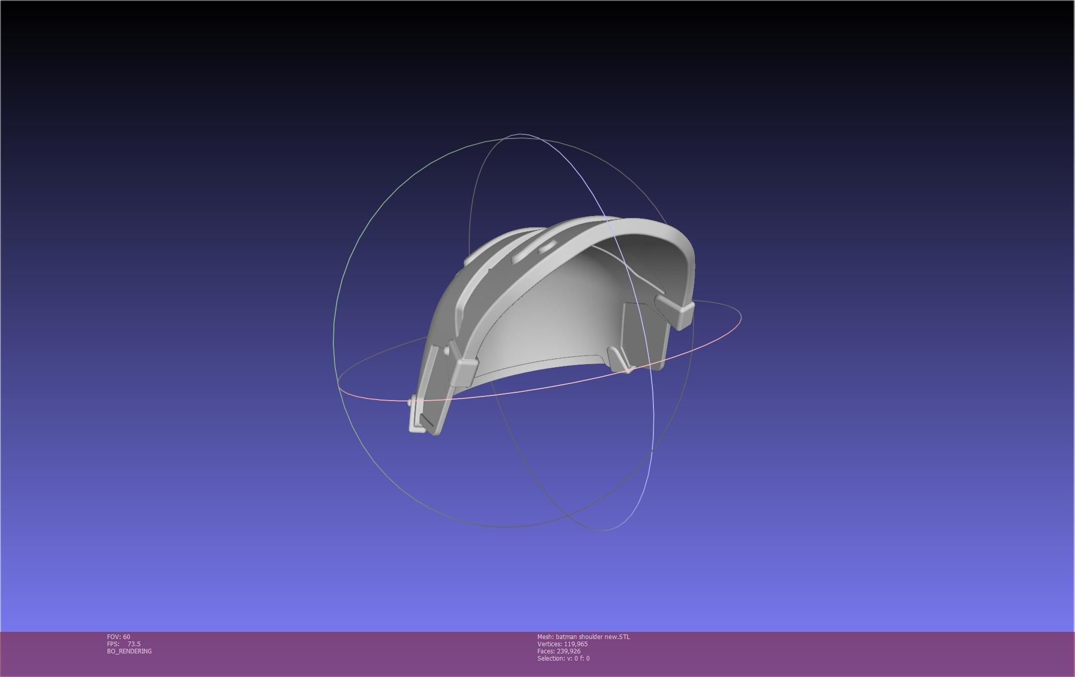 New Batman Shoulder Final Updated Printable Model 3D print model_17