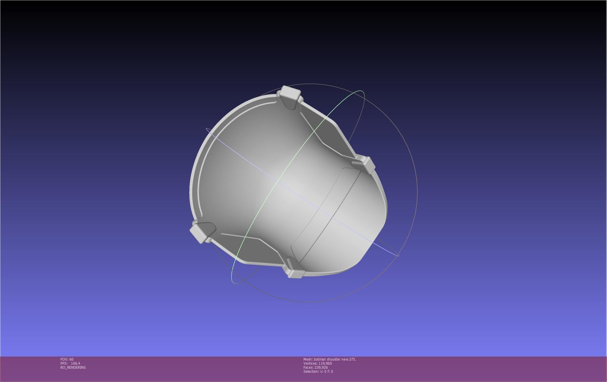 New Batman Shoulder Final Updated Printable Model 3D print model_76