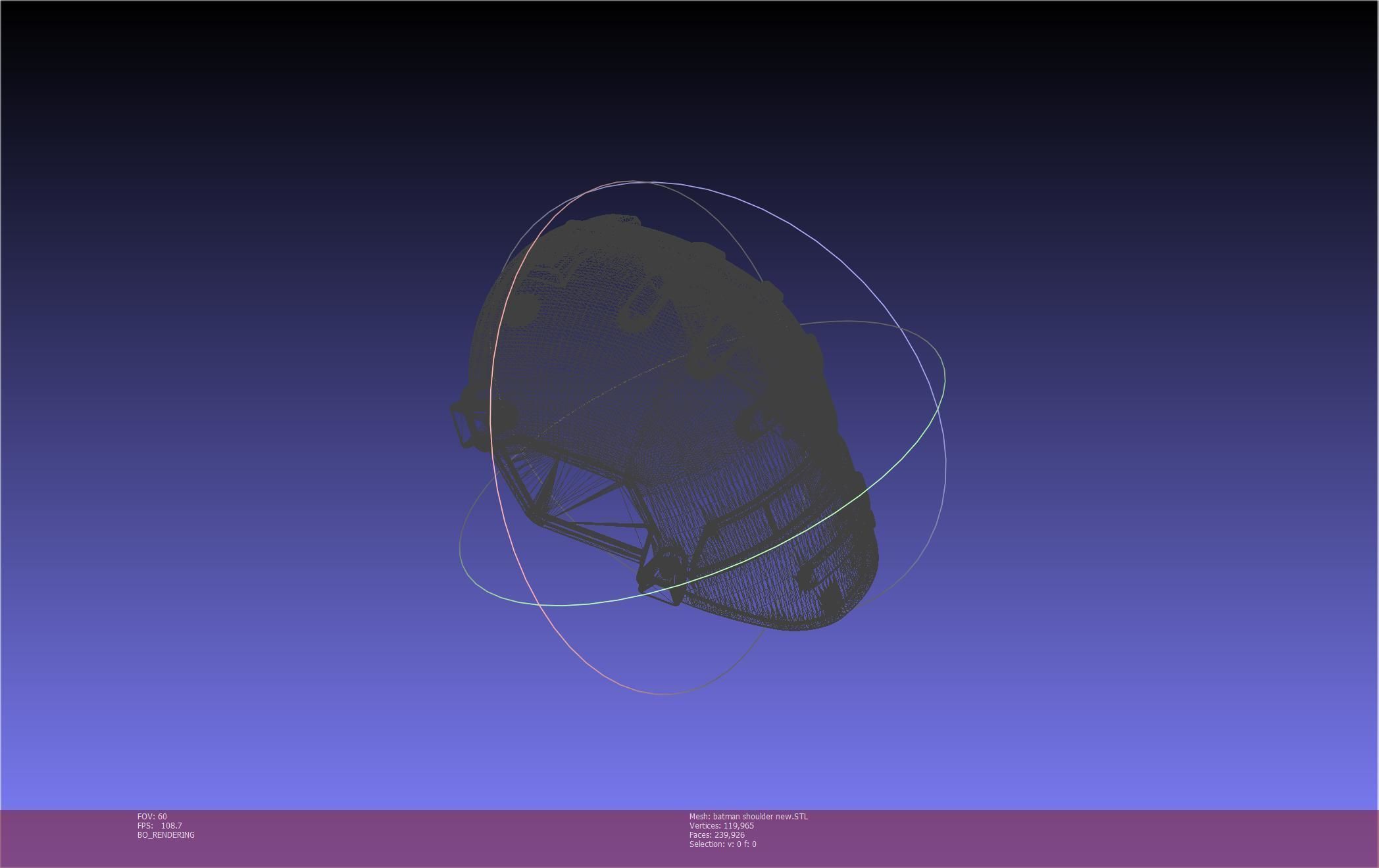 New Batman Shoulder Final Updated Printable Model 3D print model_116