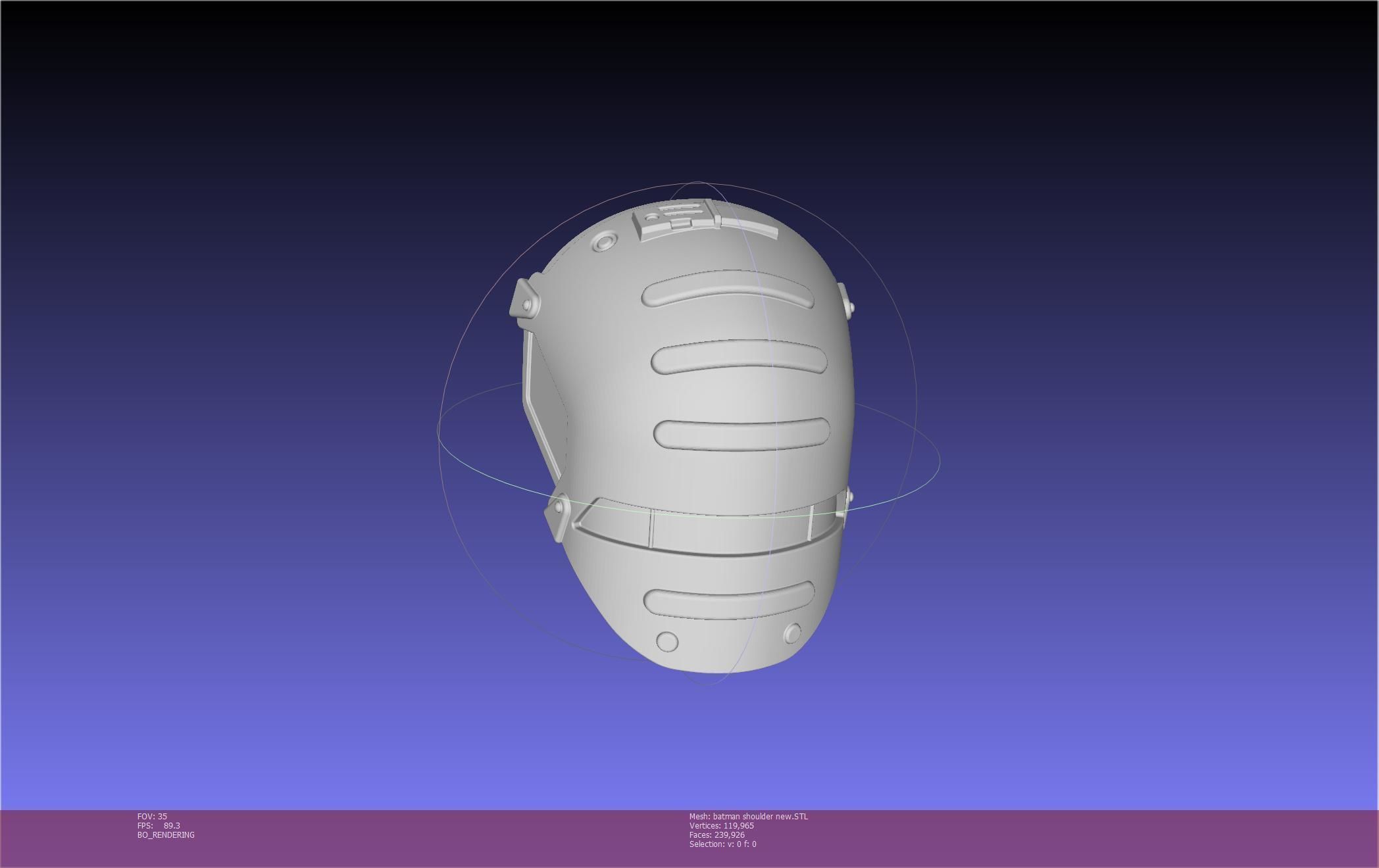 New Batman Shoulder Final Updated Printable Model 3D print model_137