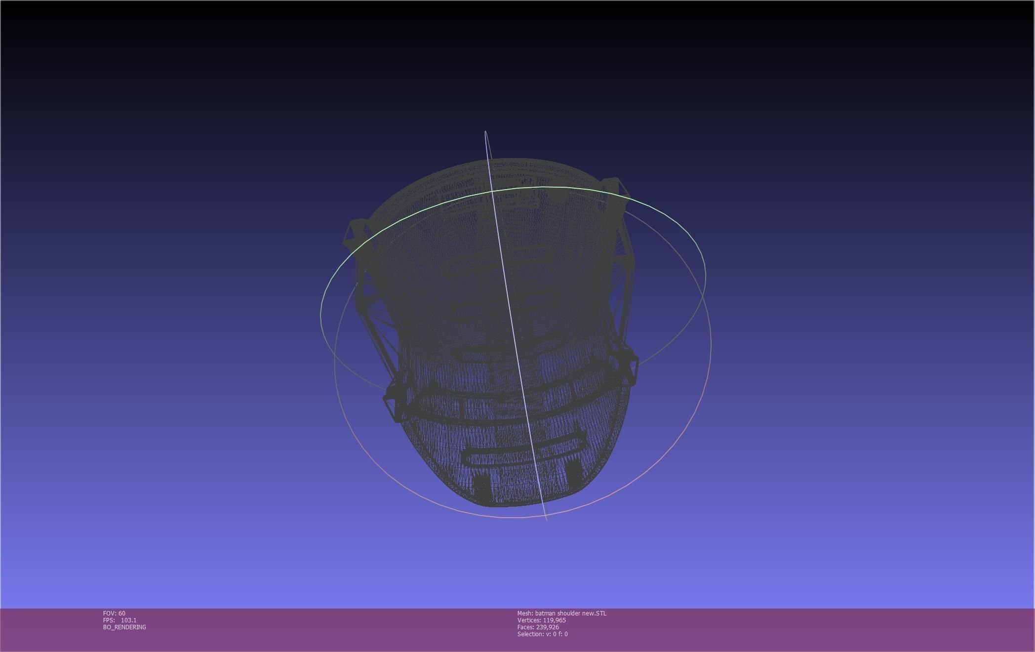 New Batman Shoulder Final Updated Printable Model 3D print model_119