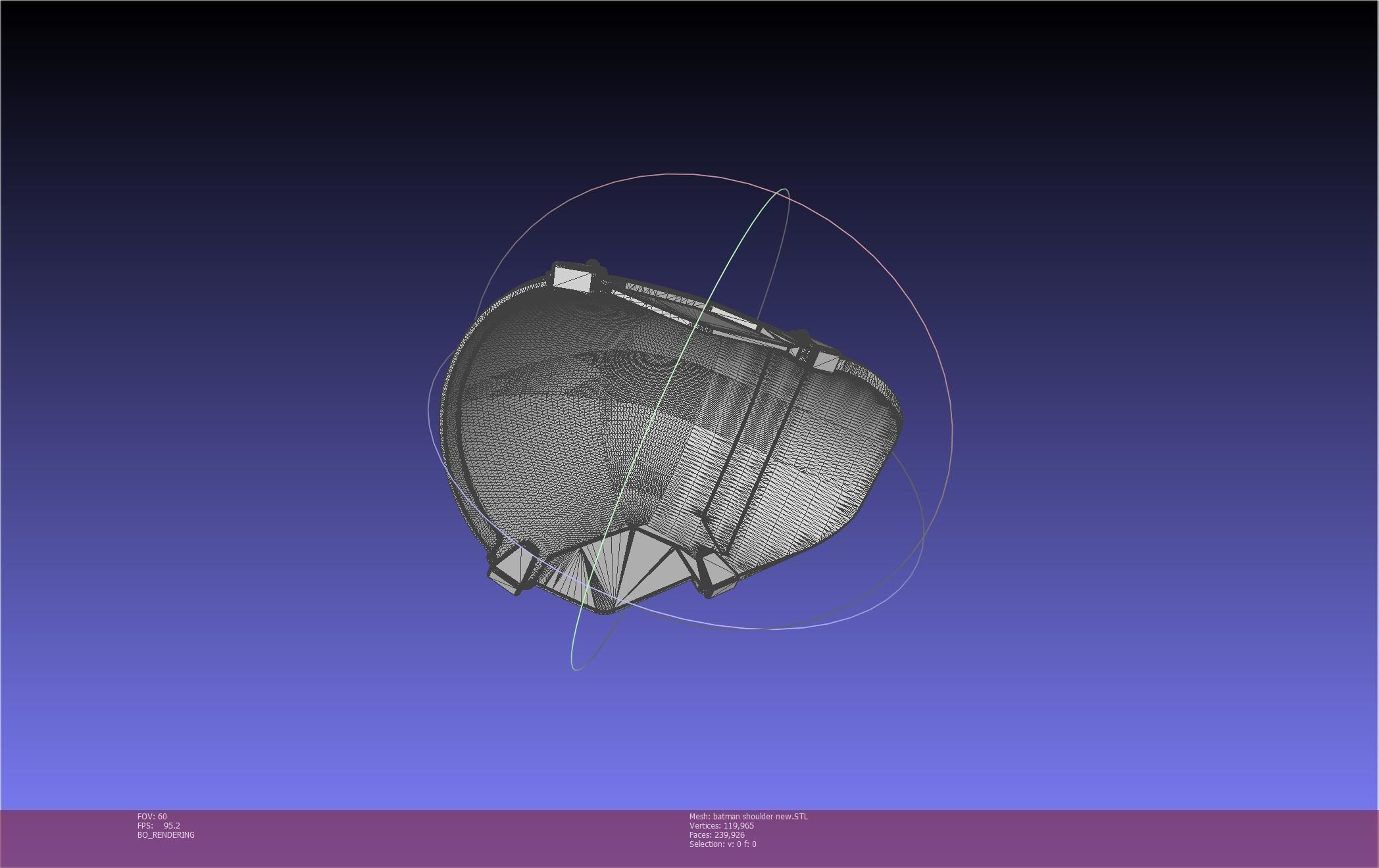 New Batman Shoulder Final Updated Printable Model 3D print model_111
