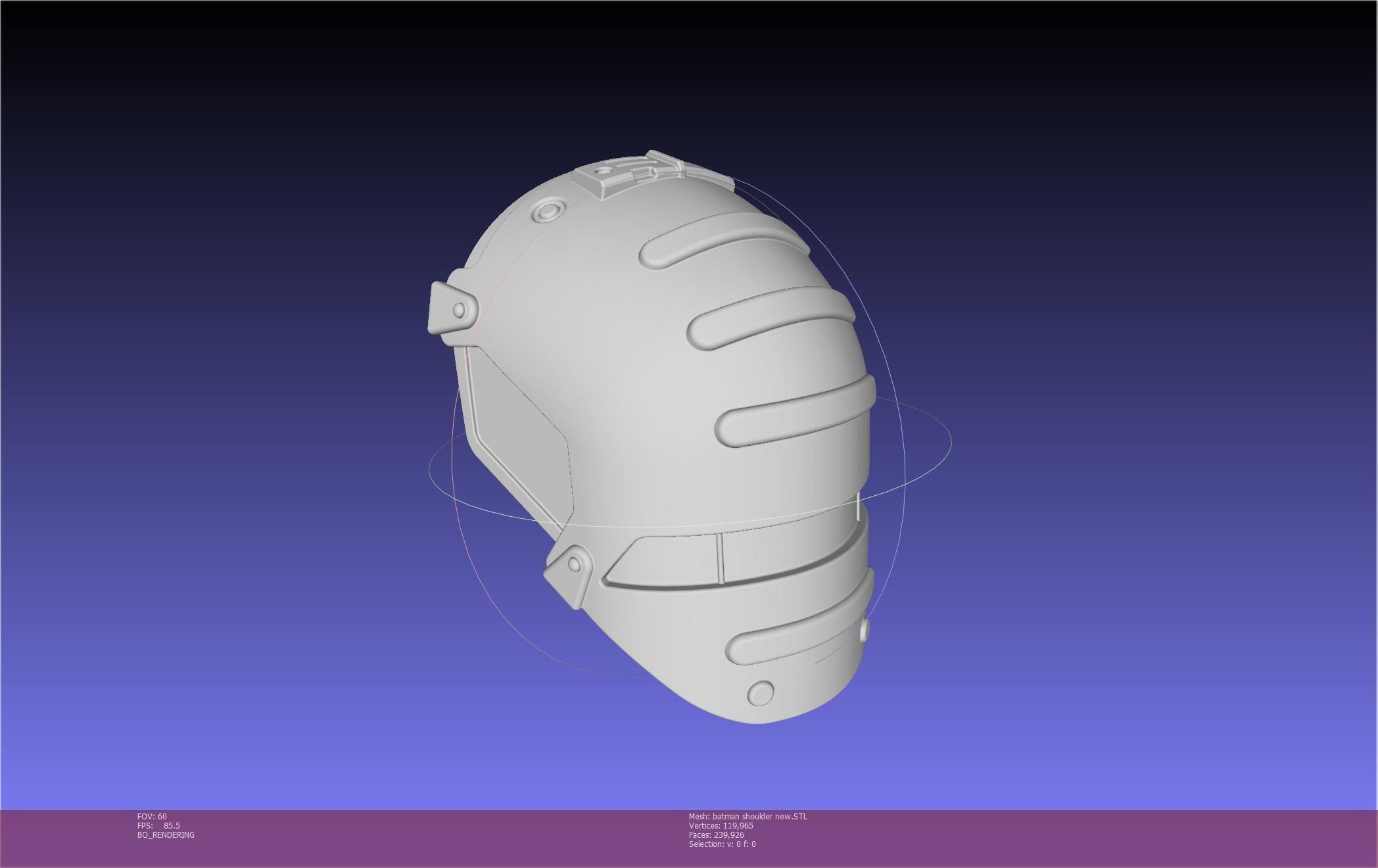 New Batman Shoulder Final Updated Printable Model 3D print model_9