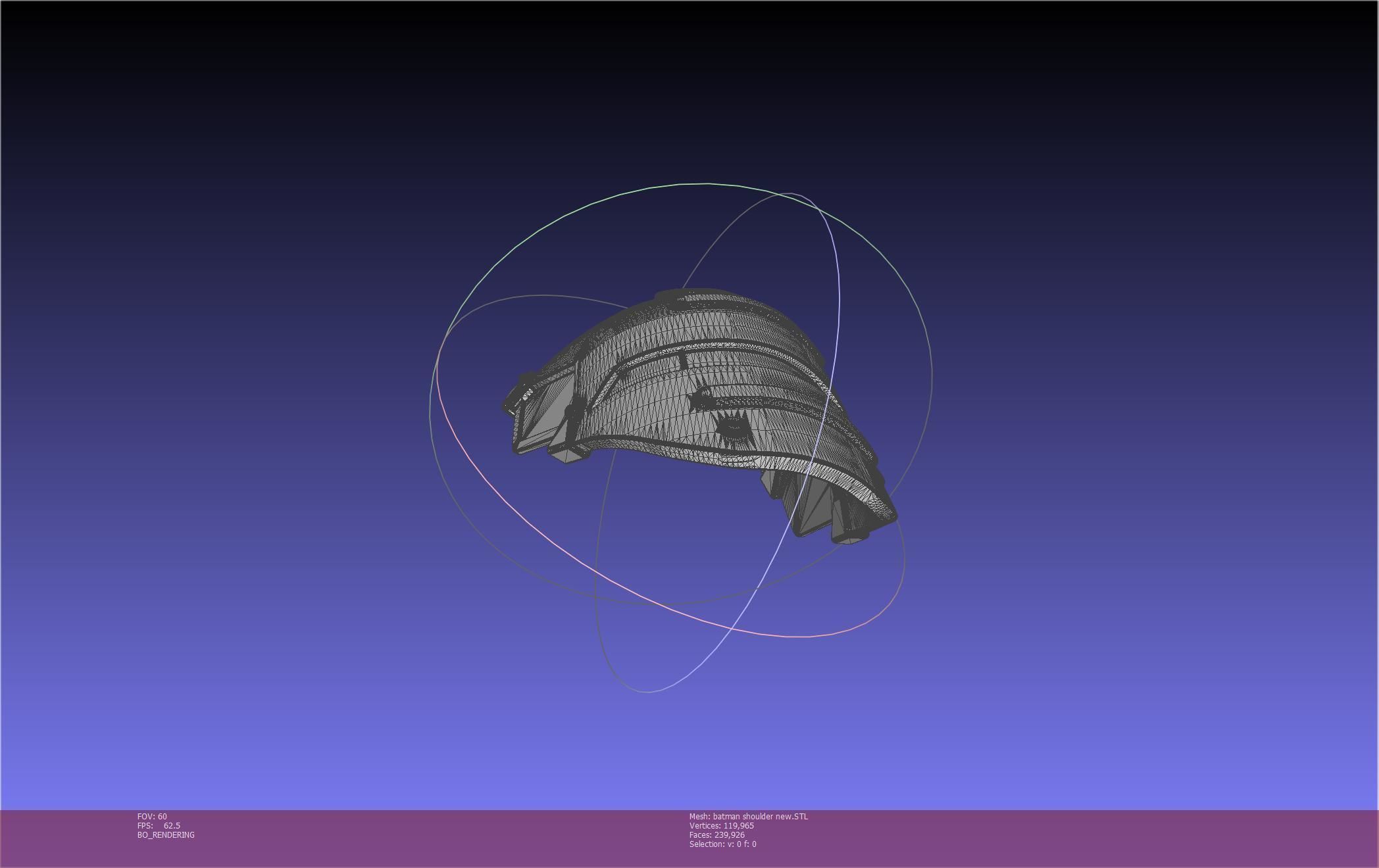 New Batman Shoulder Final Updated Printable Model 3D print model_102