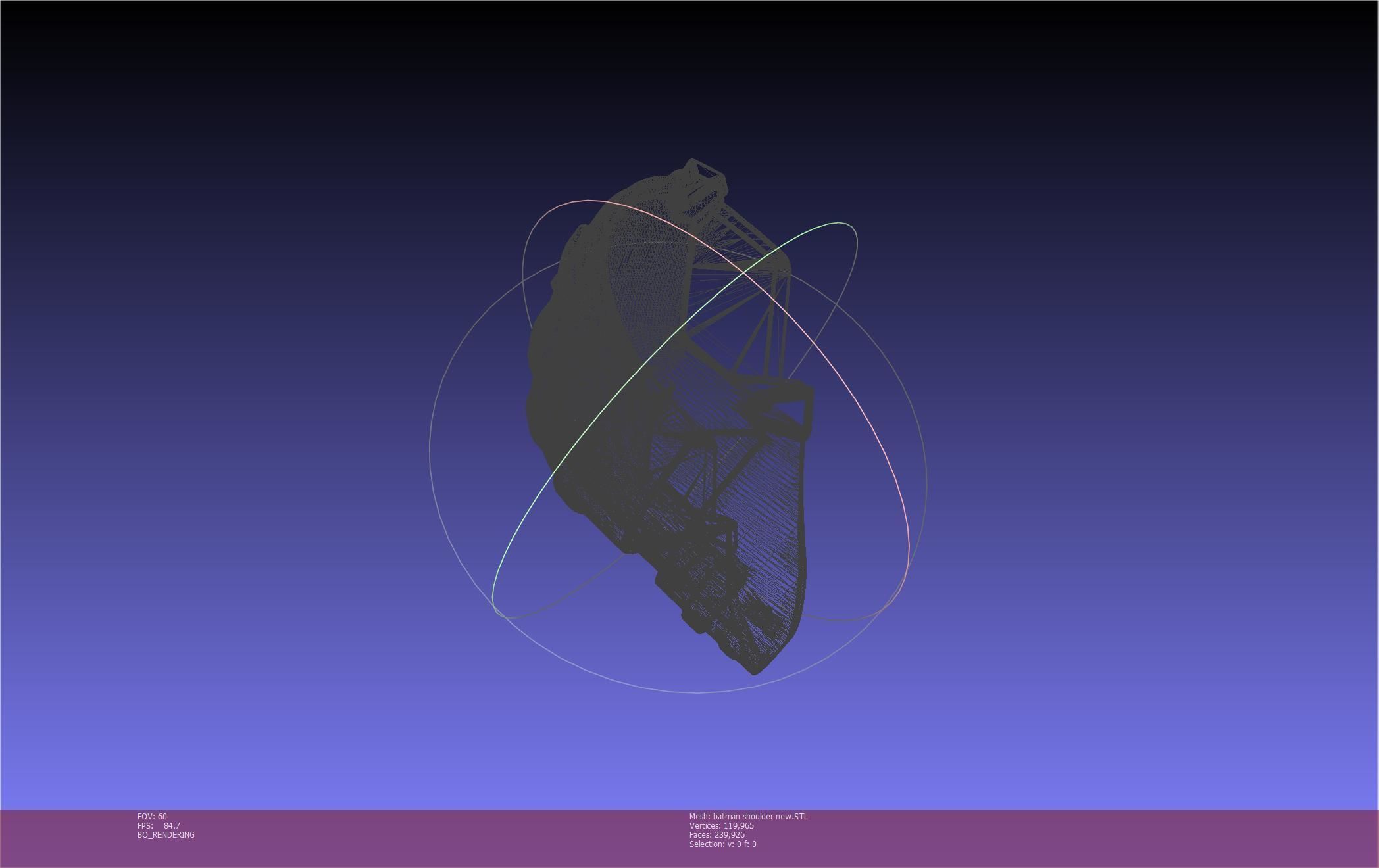 New Batman Shoulder Final Updated Printable Model 3D print model_118