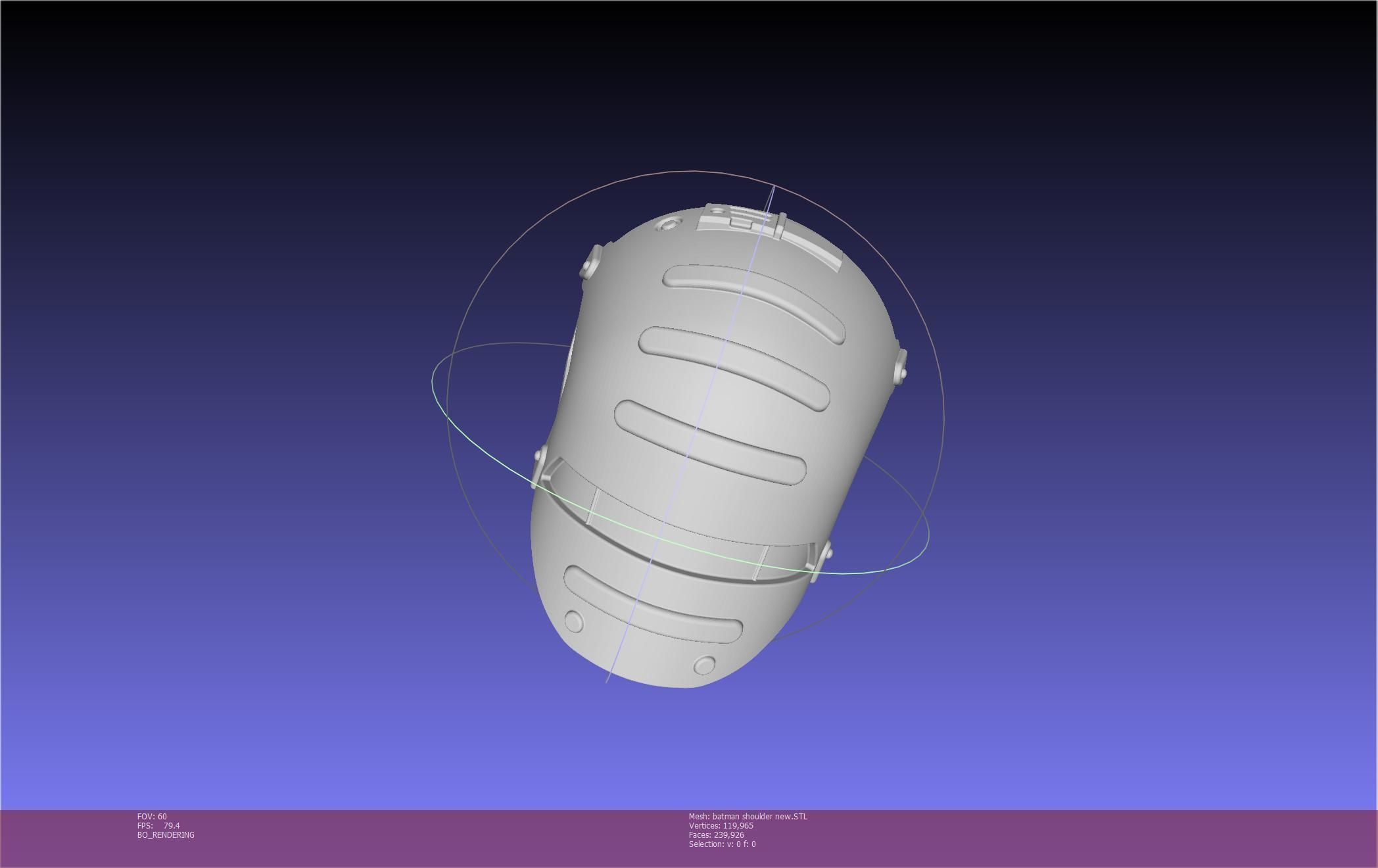 New Batman Shoulder Final Updated Printable Model 3D print model_81
