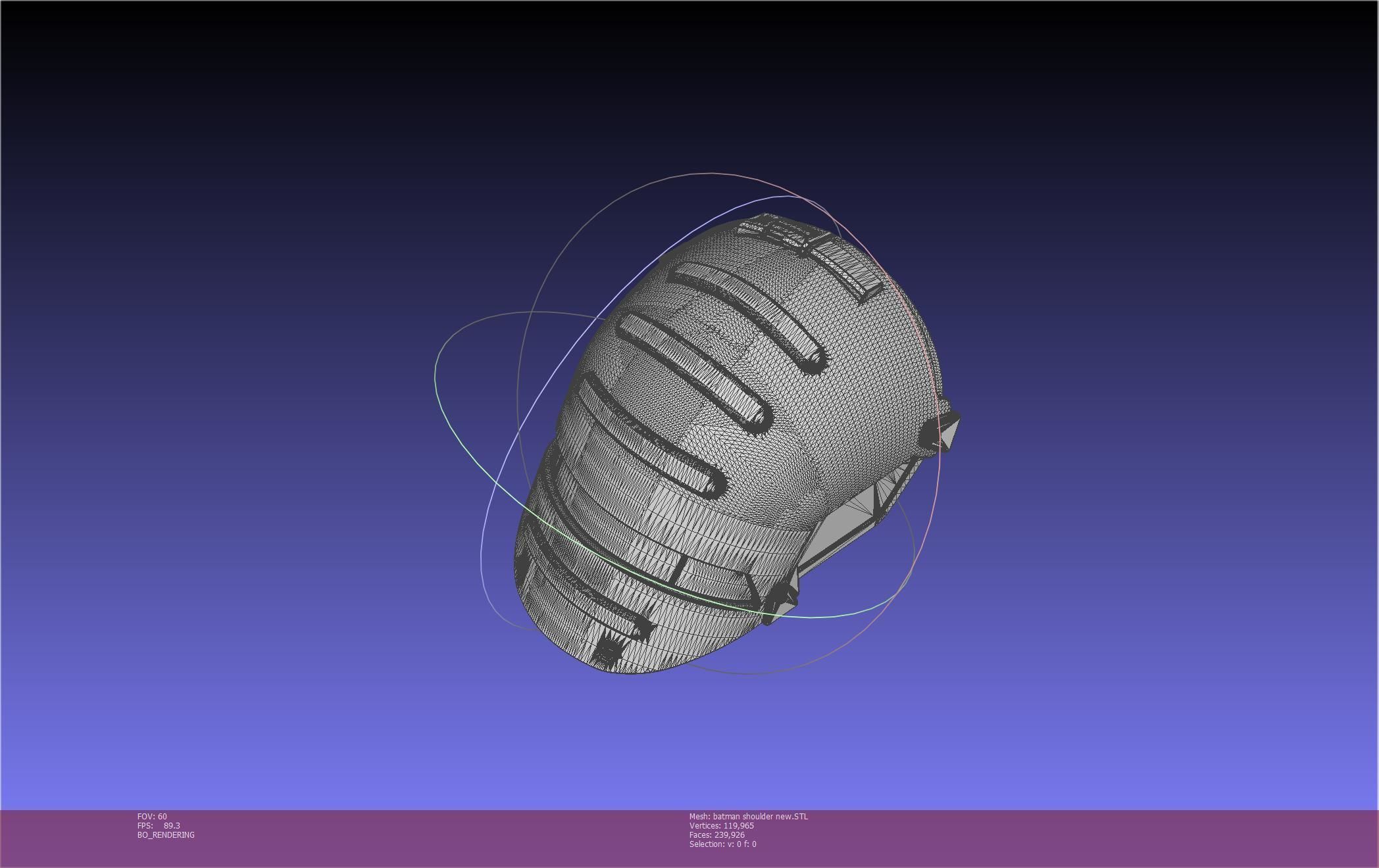 New Batman Shoulder Final Updated Printable Model 3D print model_113