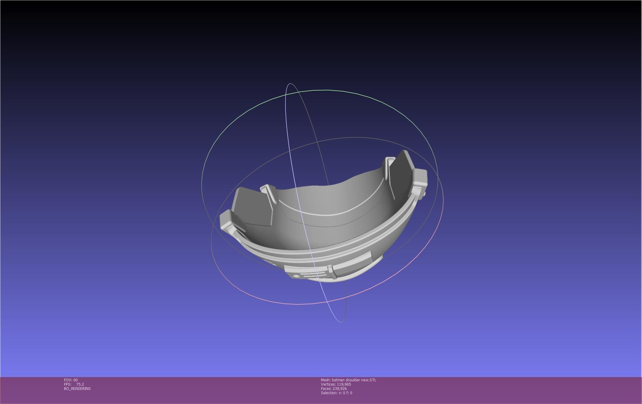 New Batman Shoulder Final Updated Printable Model 3D print model_24