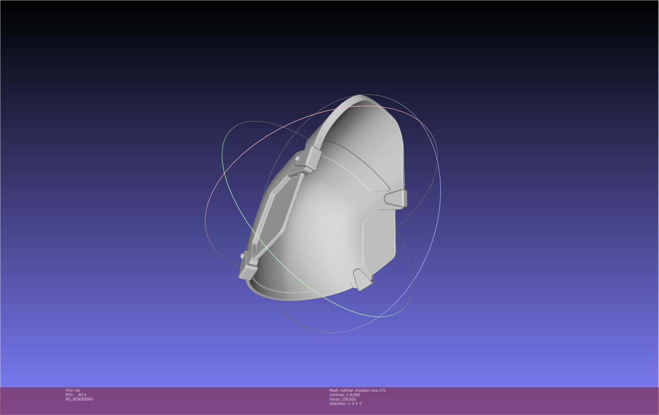 New Batman Shoulder Final Updated Printable Model 3D print model_56
