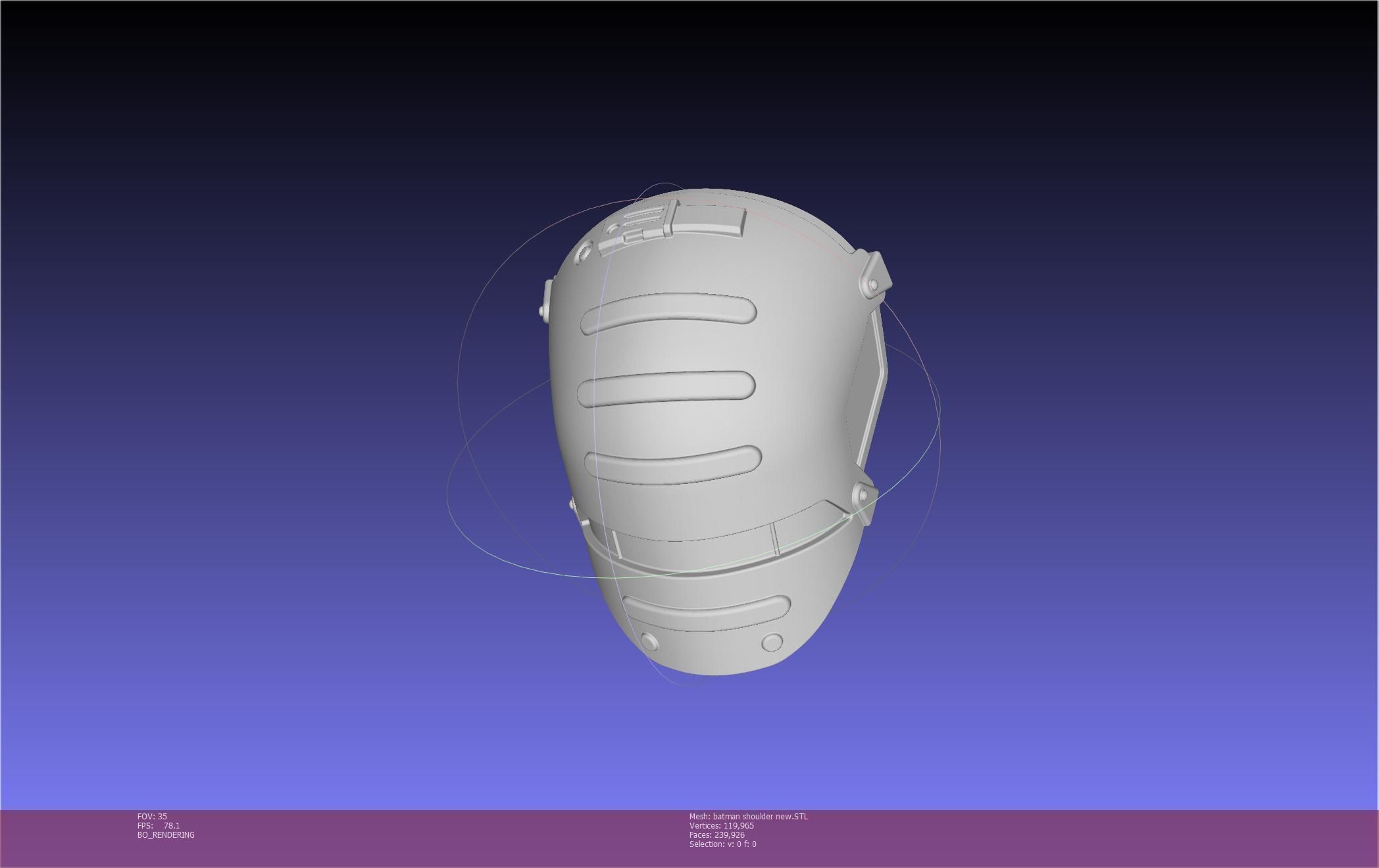 New Batman Shoulder Final Updated Printable Model 3D print model_145