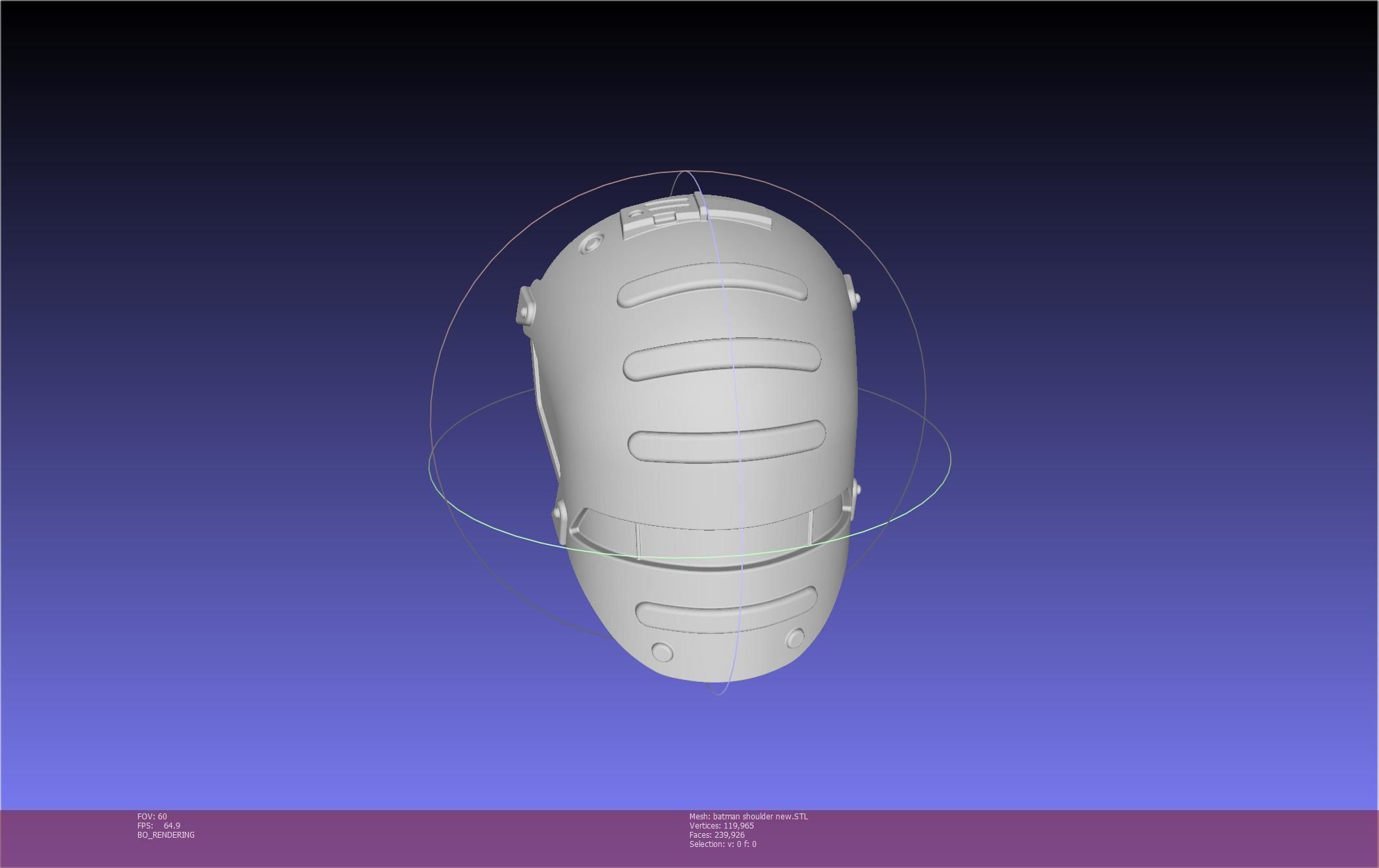 New Batman Shoulder Final Updated Printable Model 3D print model_10