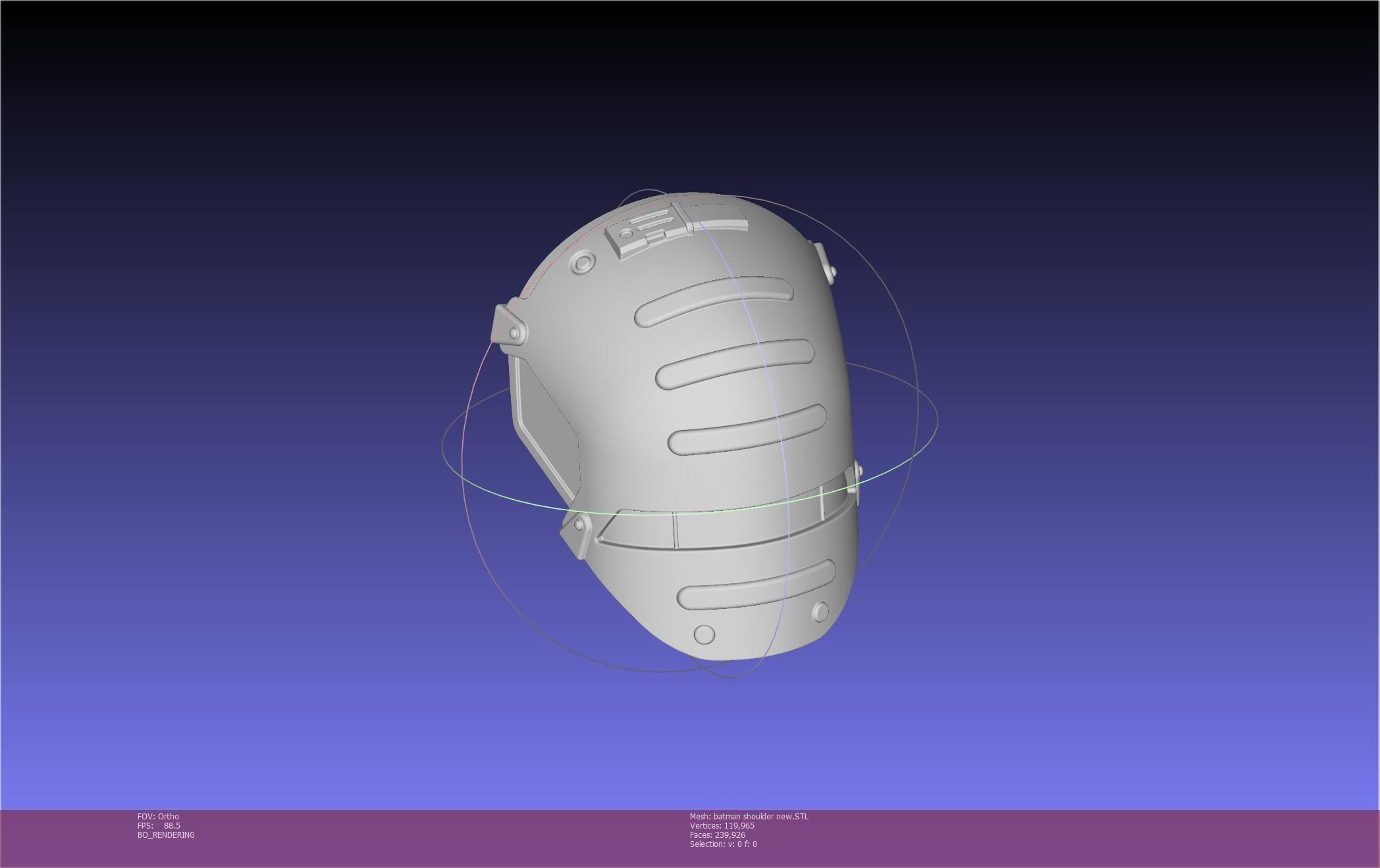 New Batman Shoulder Final Updated Printable Model 3D print model_129