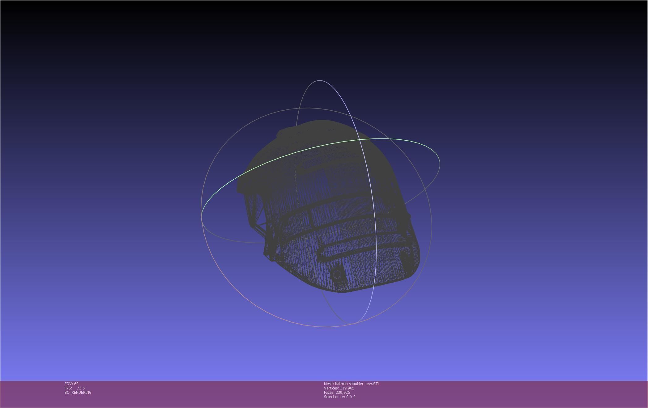 New Batman Shoulder Final Updated Printable Model 3D print model_115