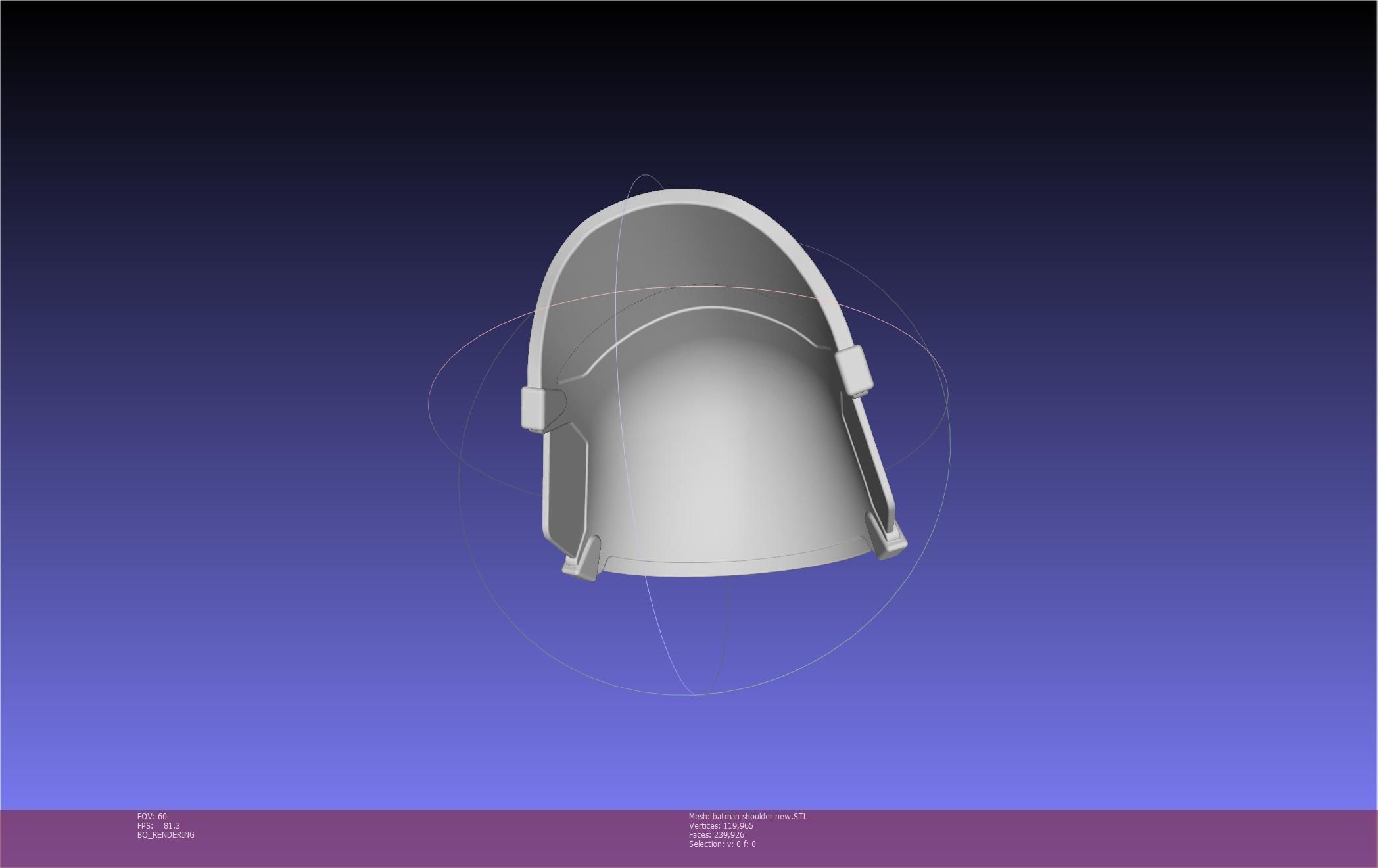 New Batman Shoulder Final Updated Printable Model 3D print model_19