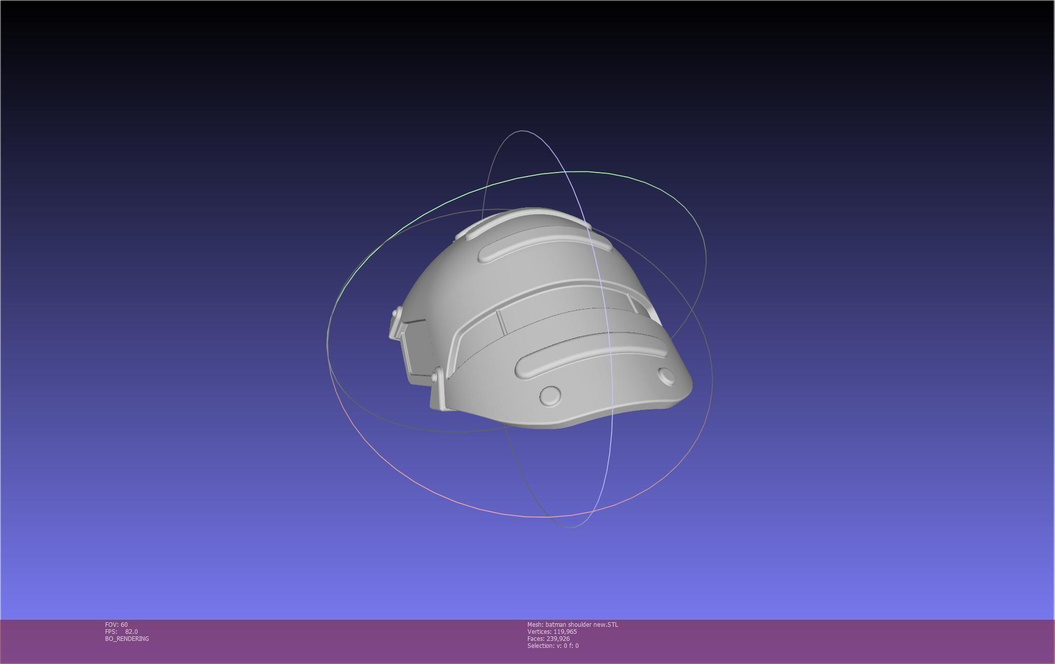 New Batman Shoulder Final Updated Printable Model 3D print model_54