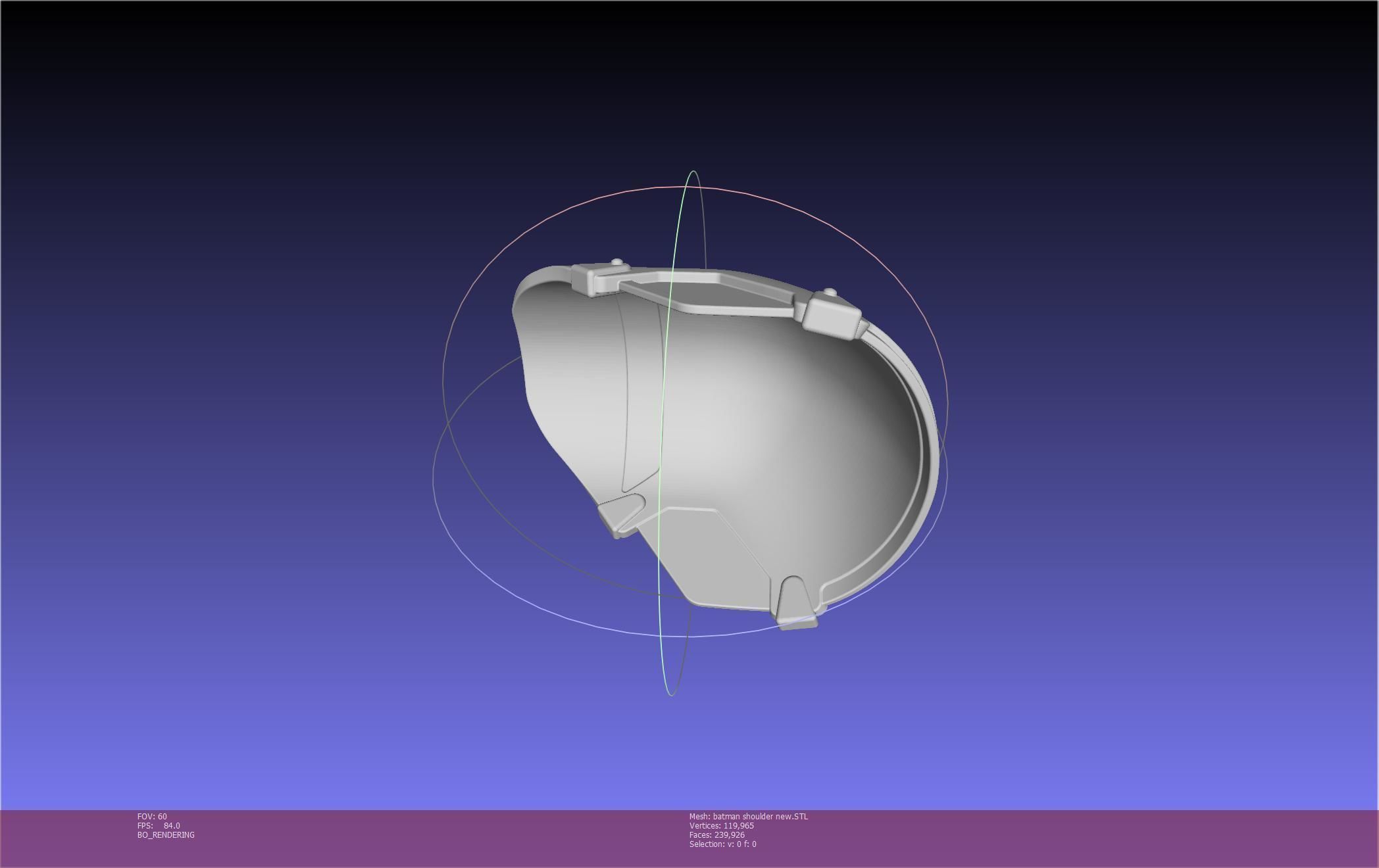 New Batman Shoulder Final Updated Printable Model 3D print model_37