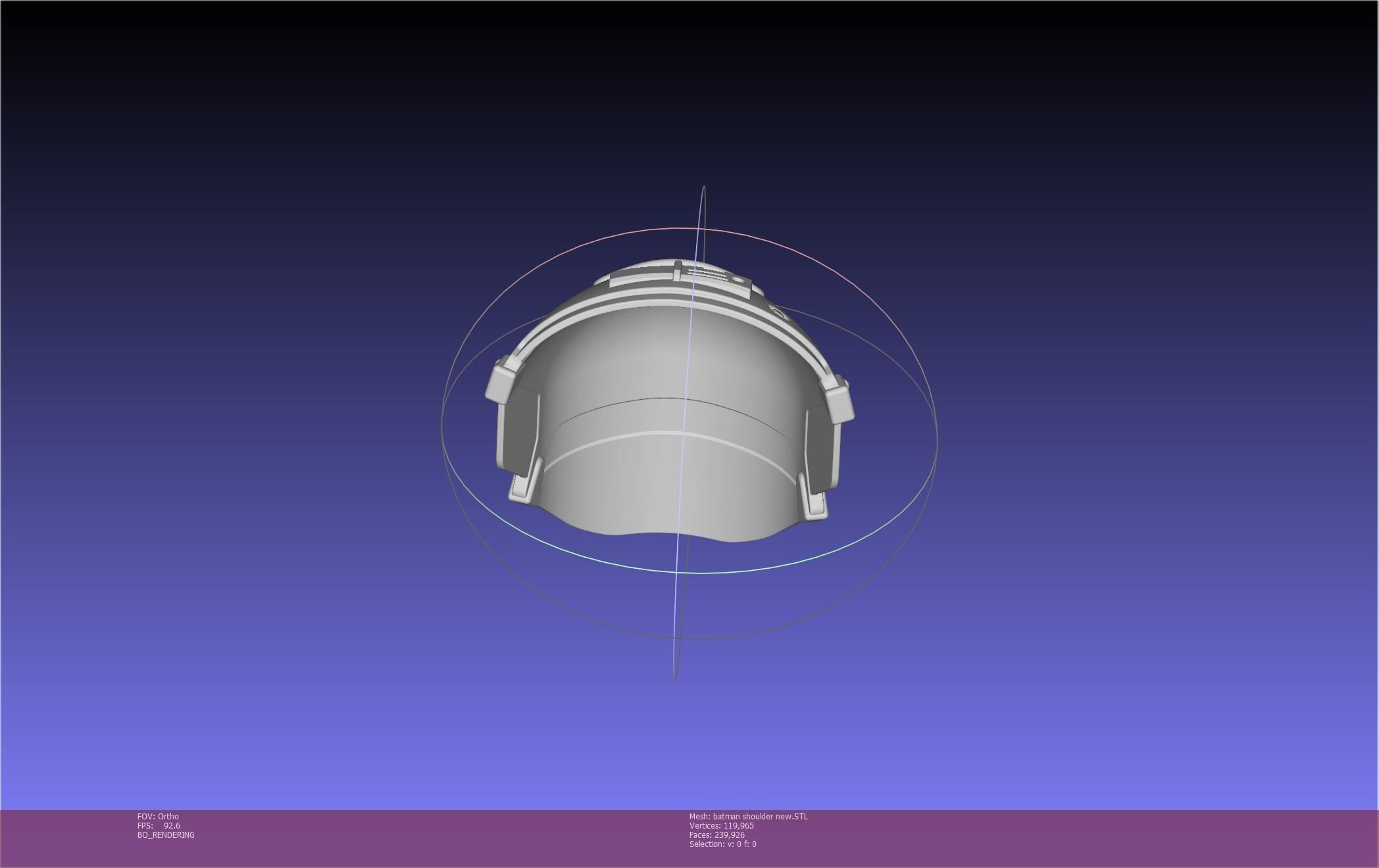 New Batman Shoulder Final Updated Printable Model 3D print model_127