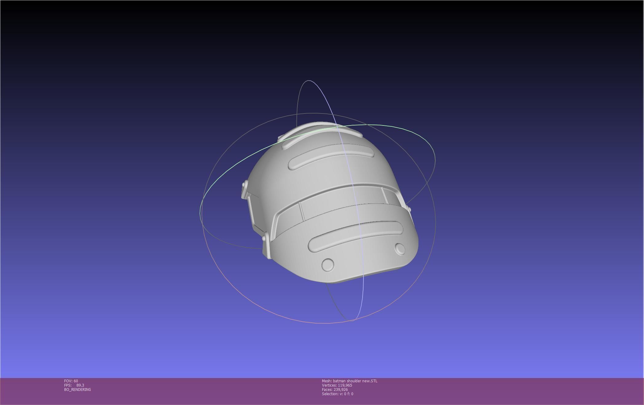 New Batman Shoulder Final Updated Printable Model 3D print model_53