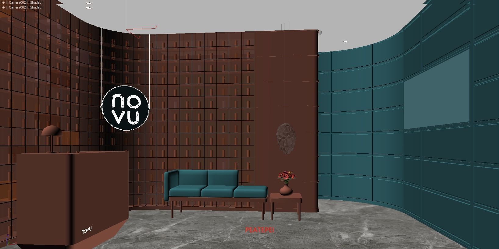 beauty shop 3D model_2