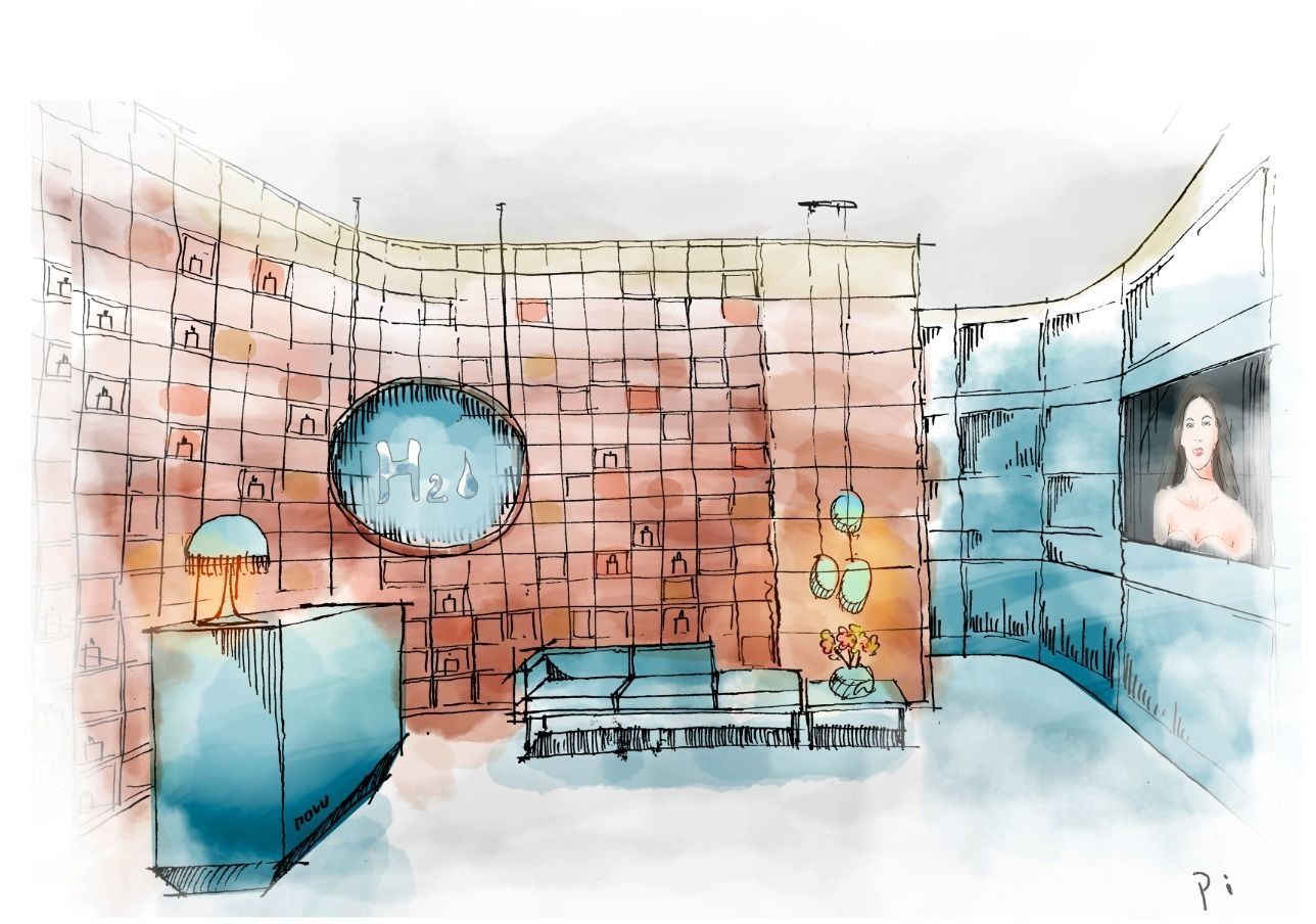 beauty shop 3D model_3