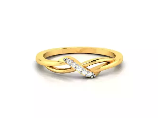 Women ring 3dm render detail 3D print model 3D print model