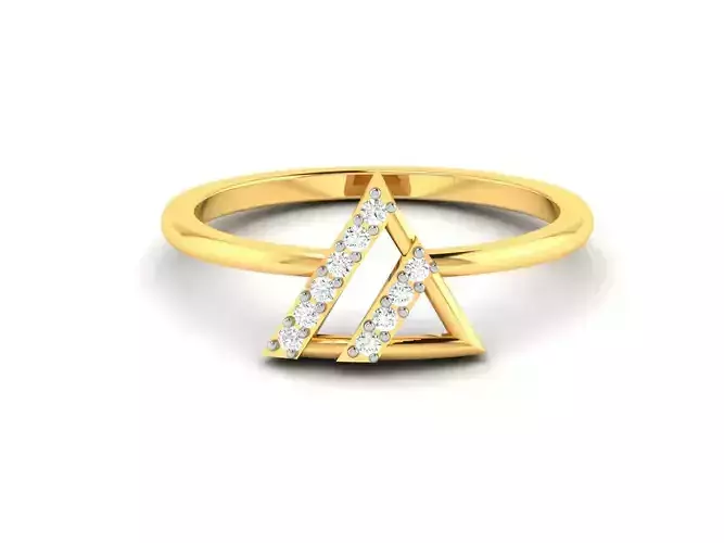 Women ring 3dm render detail 3D print model 3D print model