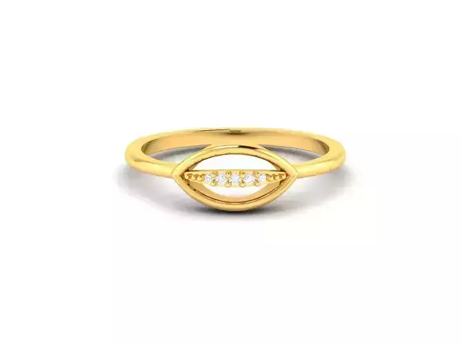 Women ring 3dm render detail 3D print model 3D print model
