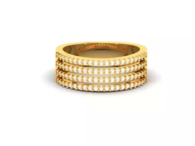 Women ring 3dm render detail 3D print model 3D print model