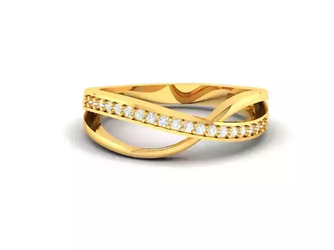 Women ring 3dm render detail 3D print model 3D print model