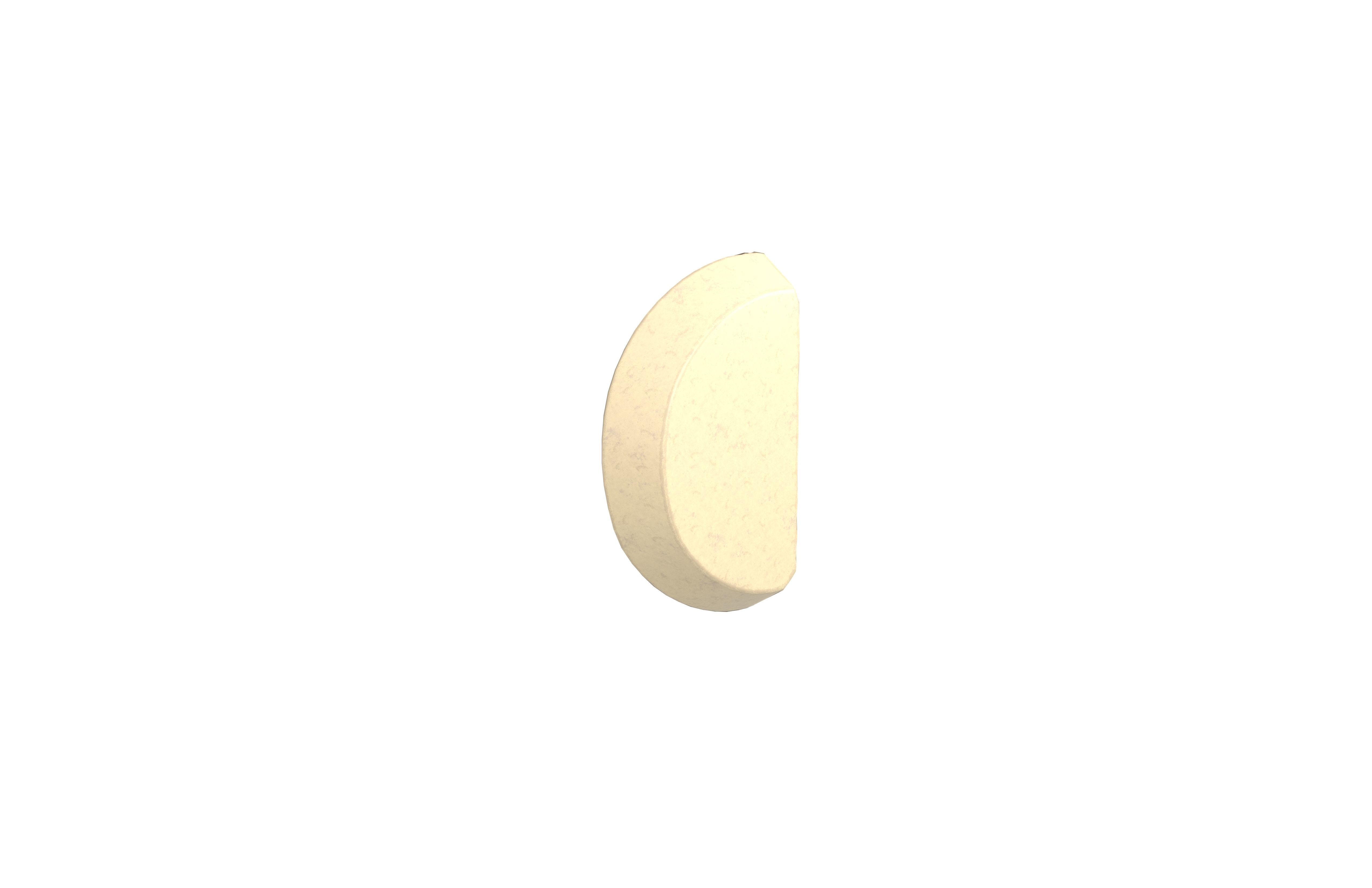 Semicircle Chocolate v1 002 Low-poly 3D model_4