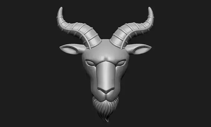 GOAT Model silver head