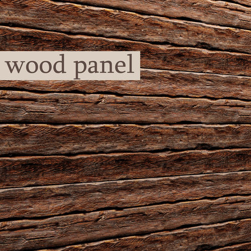 Wood panel 3D 6 3D model