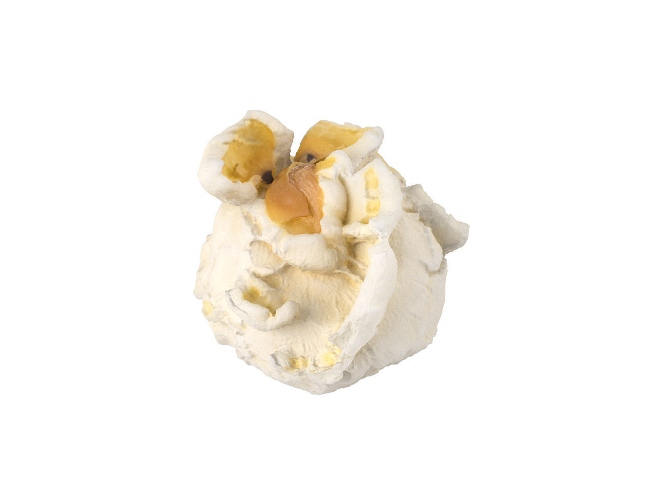 Photorealistic Popcorn 3D Scan 3D model_3