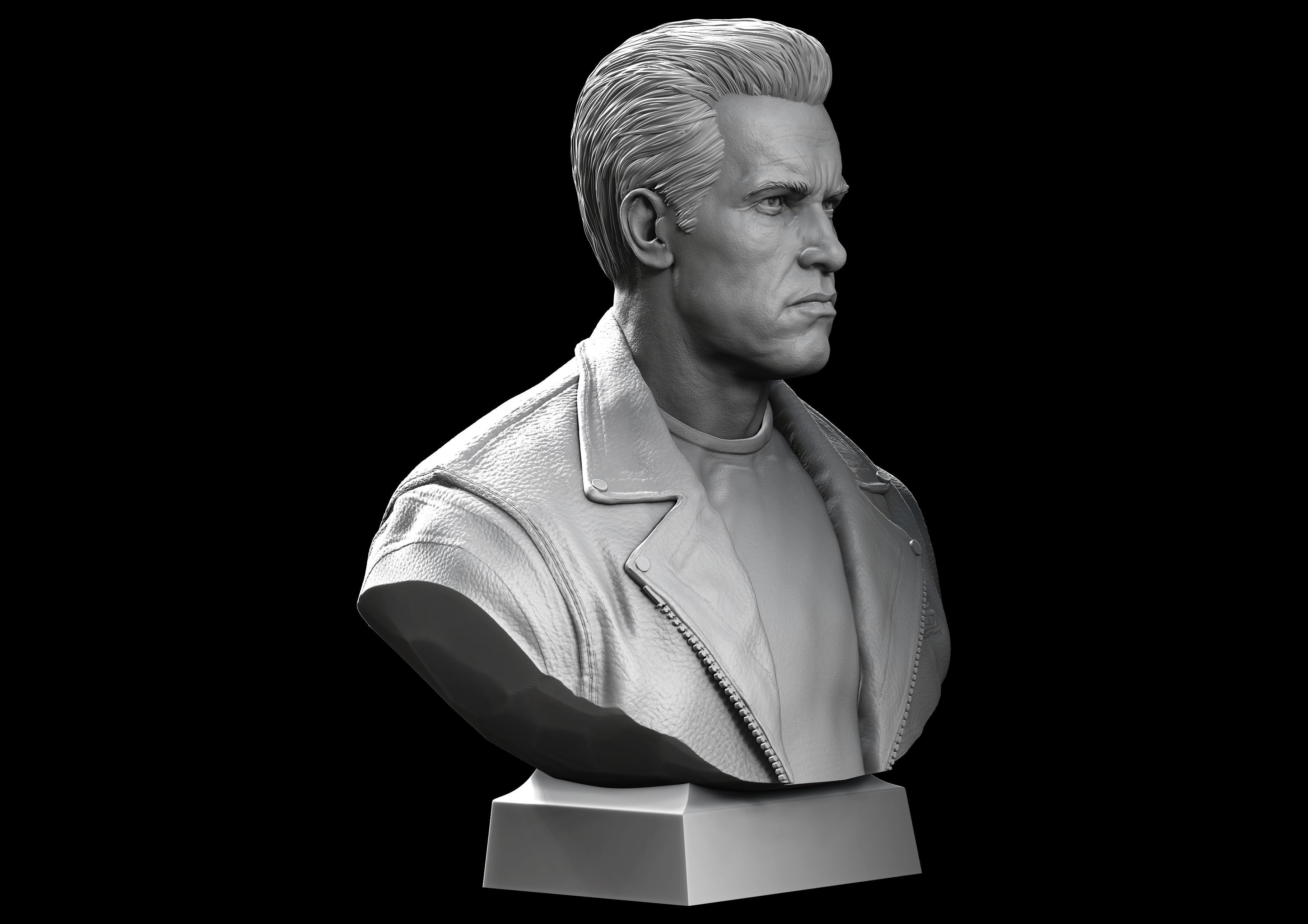 TERMINATOR Arnold Schwarzenegger 3D print model_12
