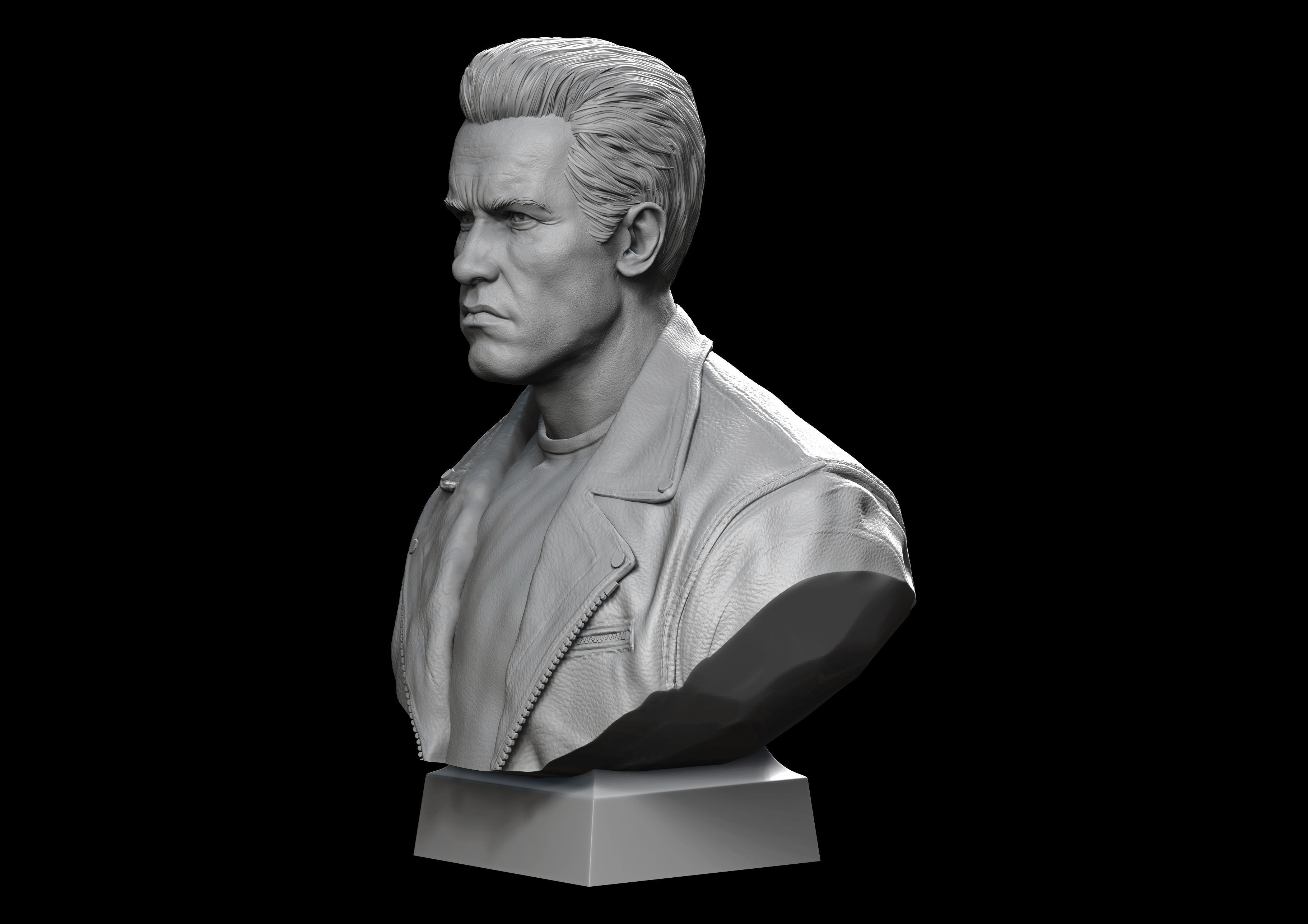 TERMINATOR Arnold Schwarzenegger 3D print model_13