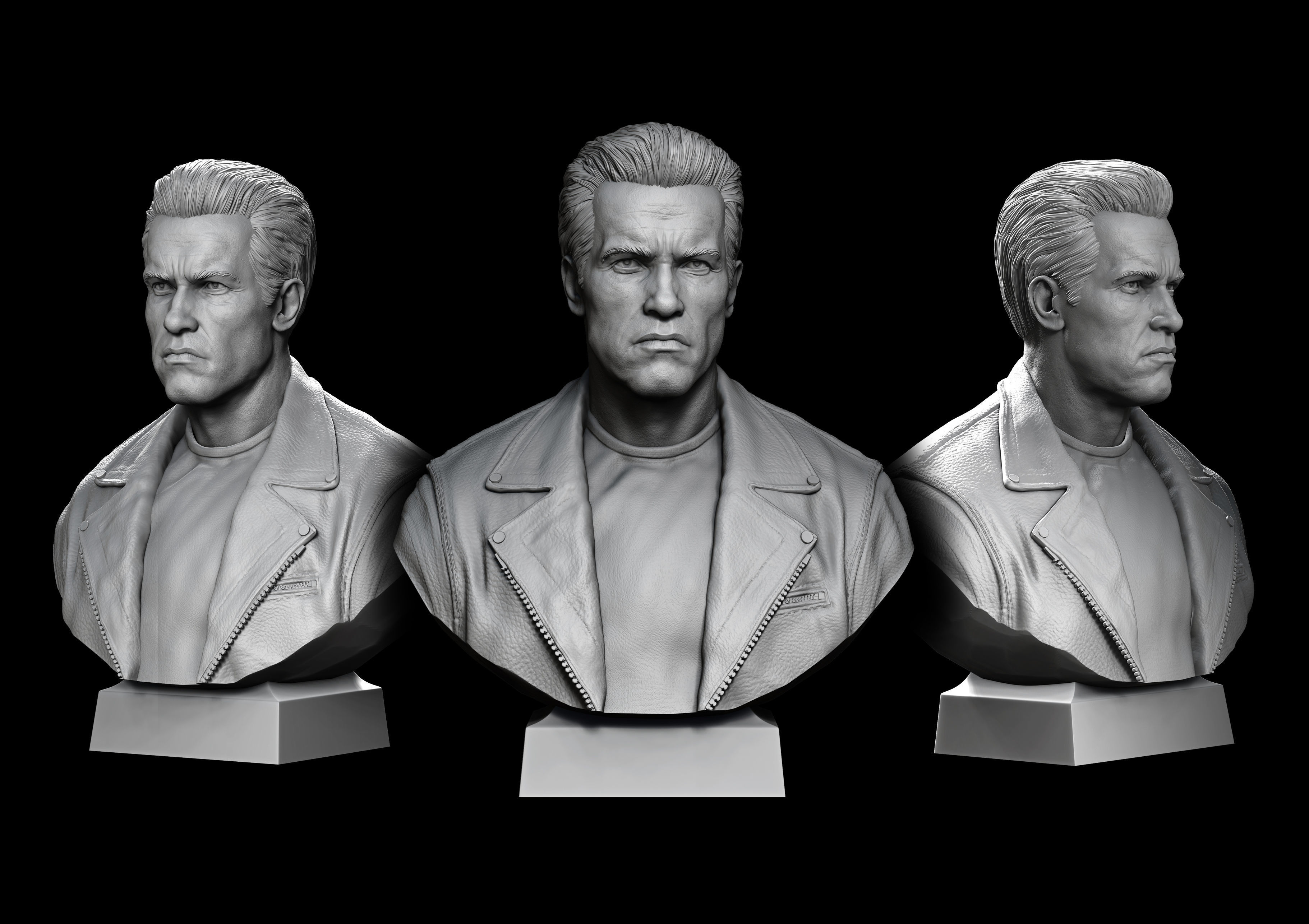 TERMINATOR Arnold Schwarzenegger 3D print model_1