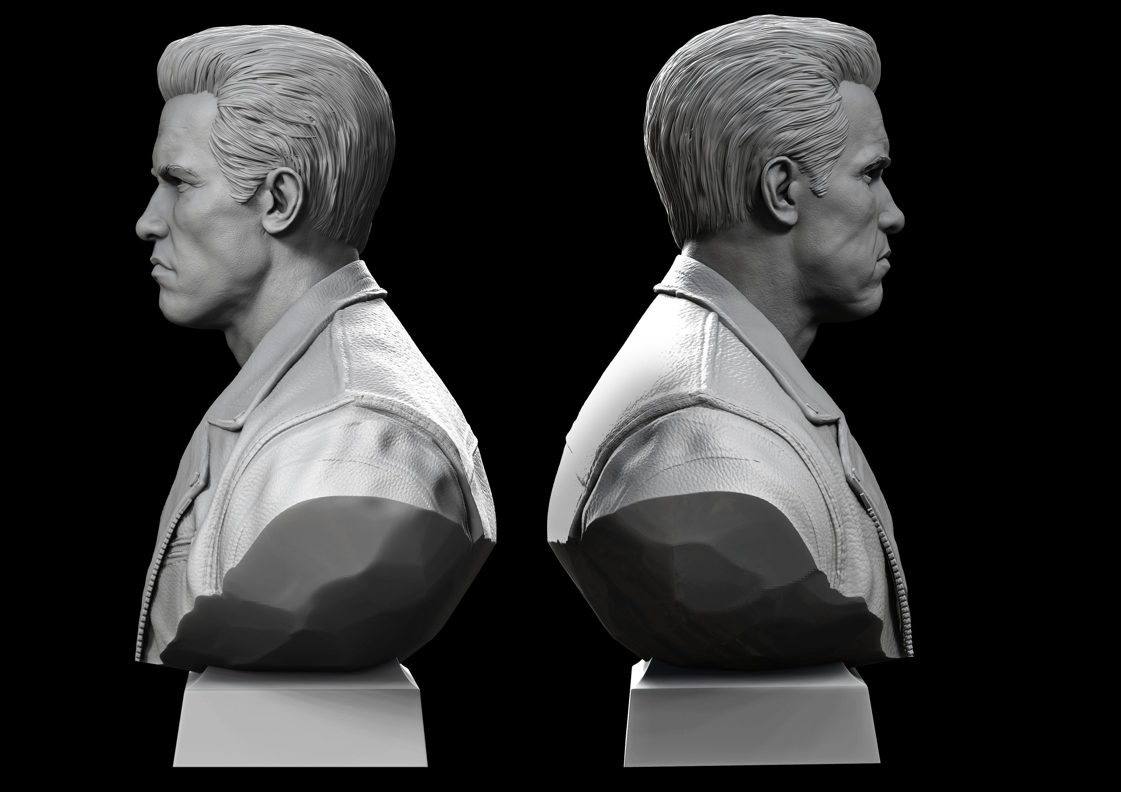 TERMINATOR Arnold Schwarzenegger 3D print model_5