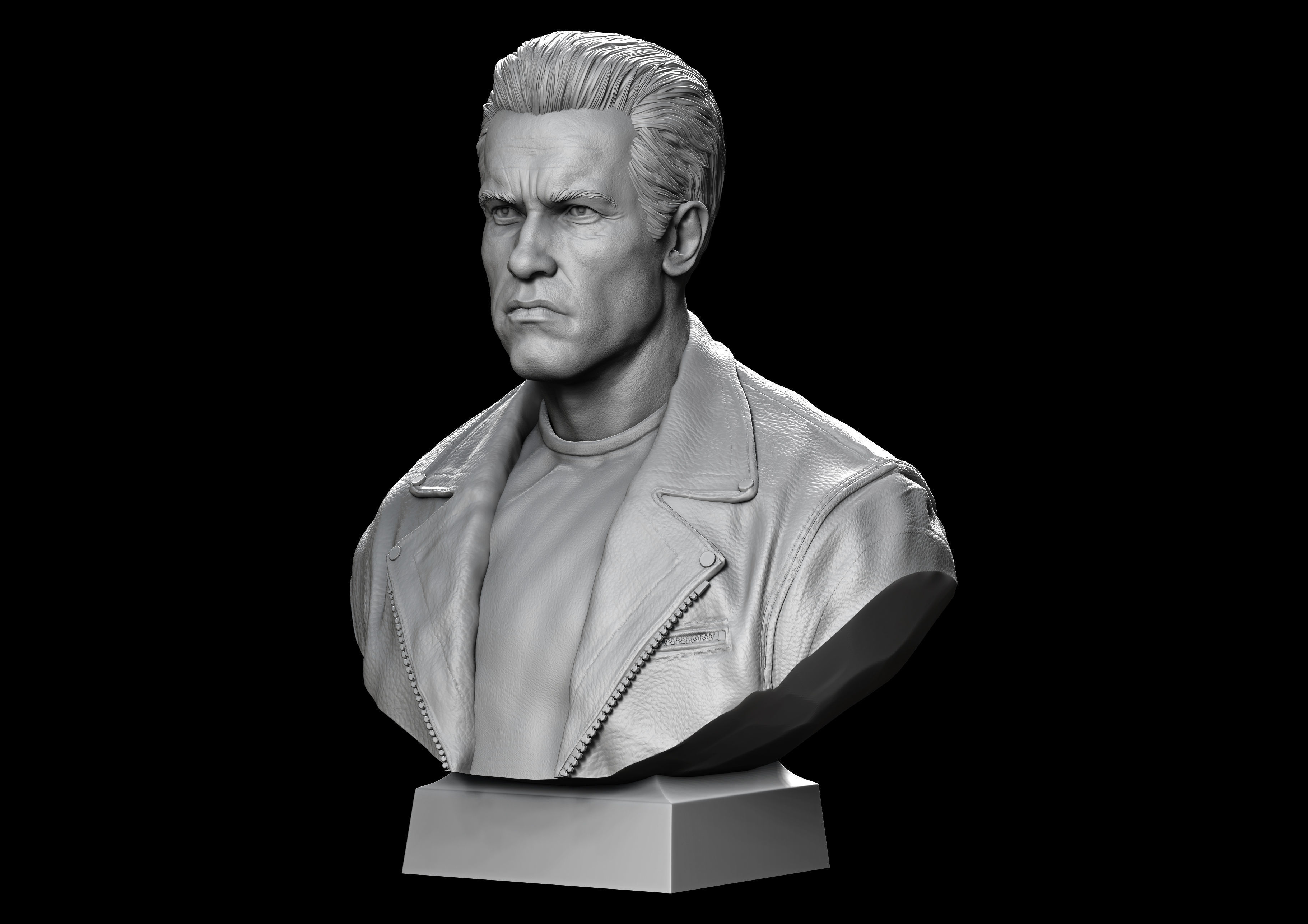 TERMINATOR Arnold Schwarzenegger 3D print model_11