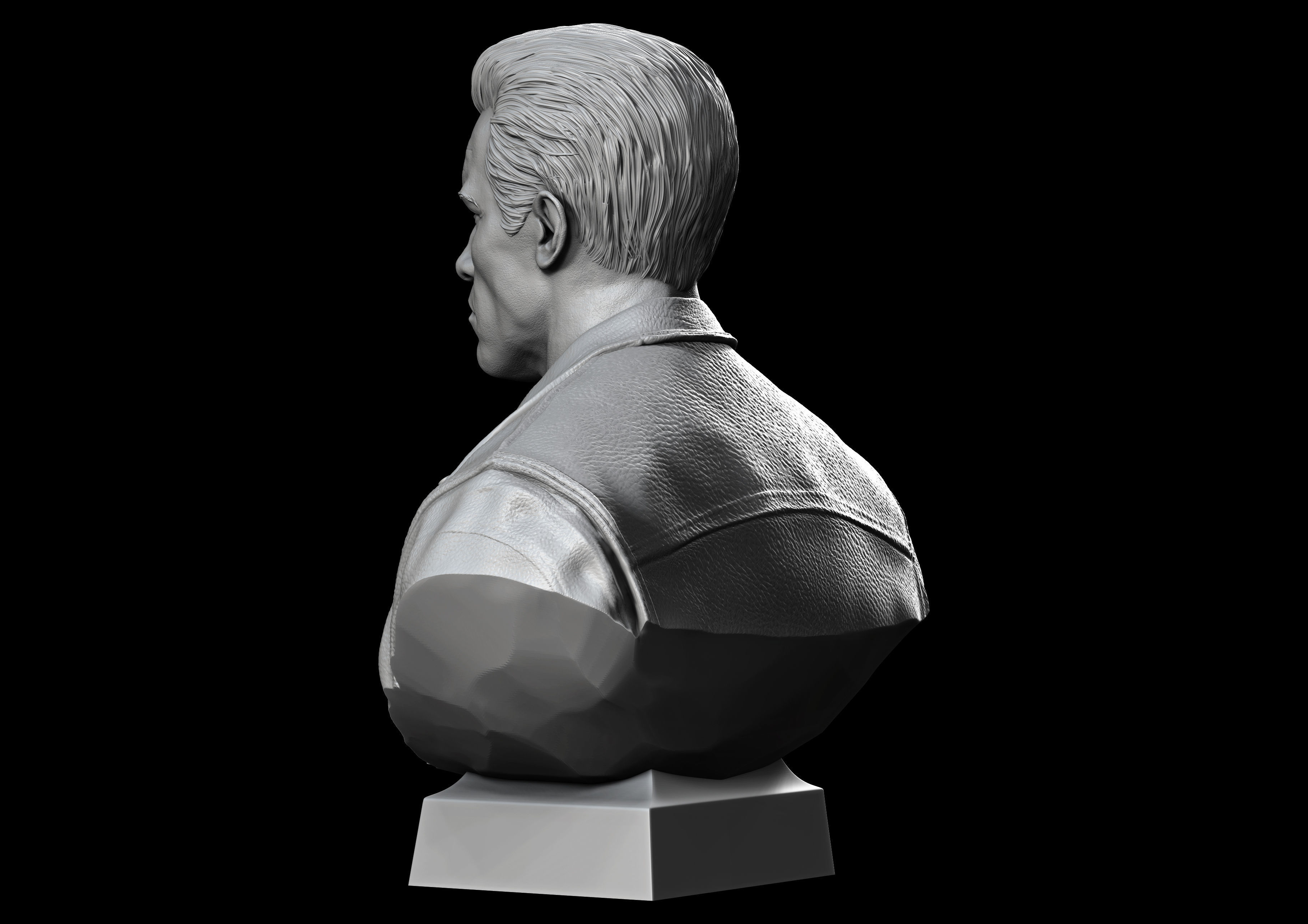 TERMINATOR Arnold Schwarzenegger 3D print model_14