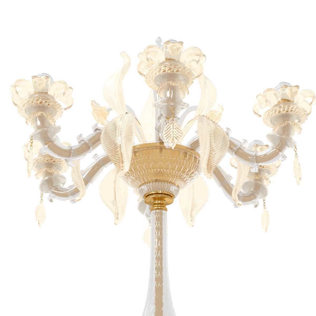 Murano Floor standing lights Roma Series 3D model_5