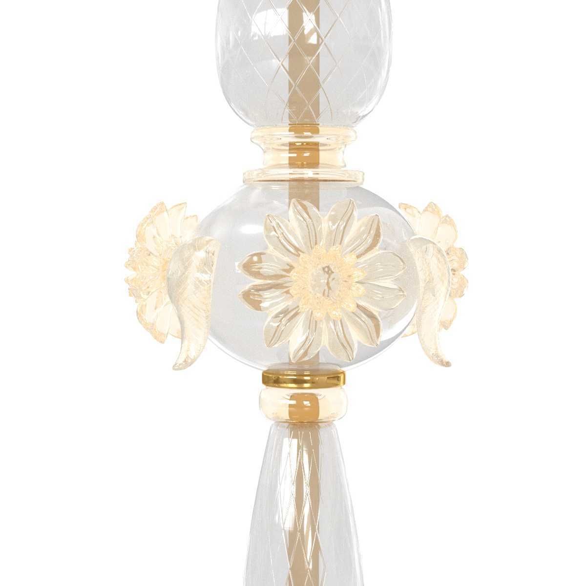 Murano Floor standing lights Roma Series 3D model_3