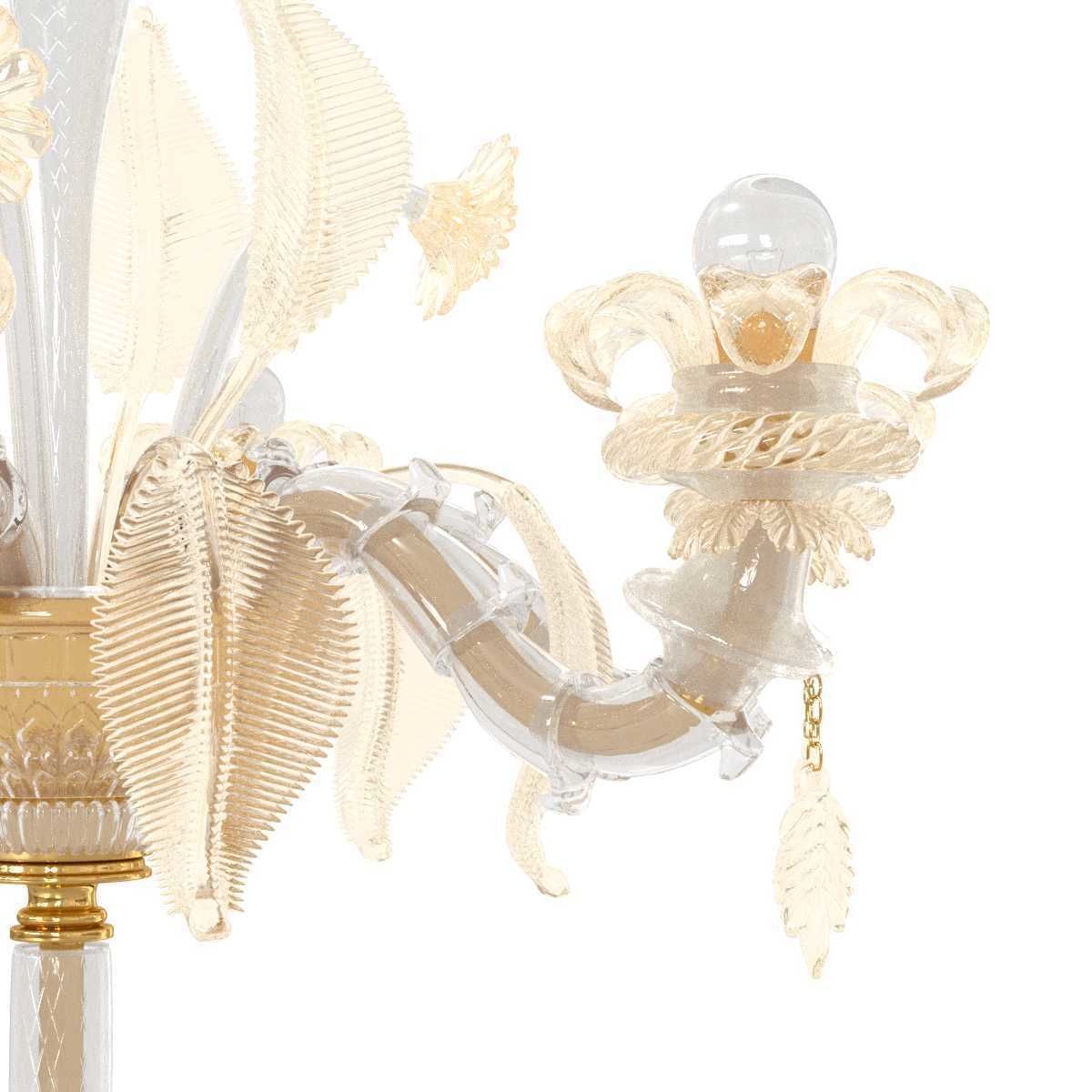 Murano Floor standing lights Roma Series 3D model_1